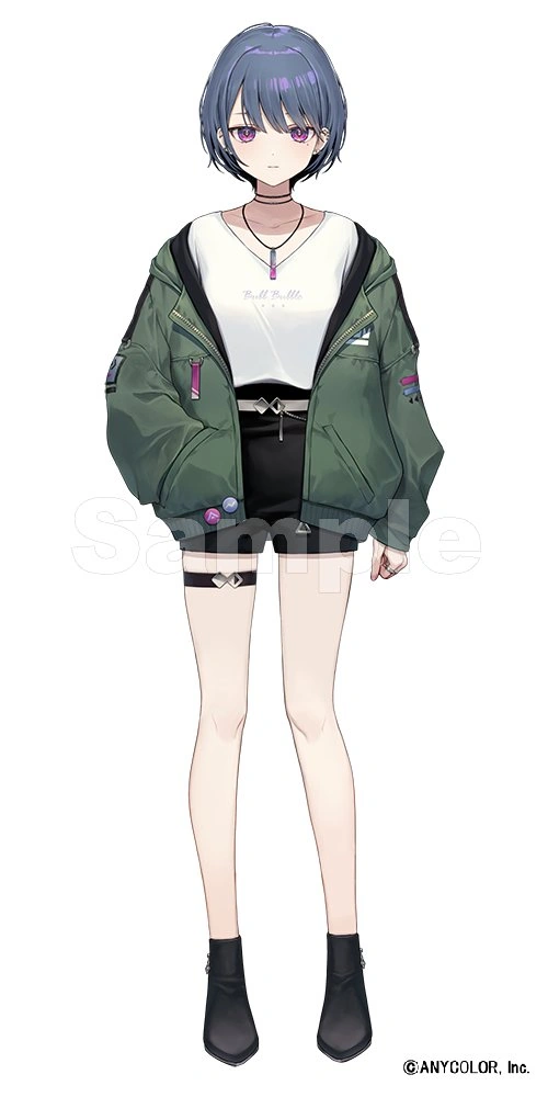 Streetwear Outfit With No Glasses & Bob Haircut
