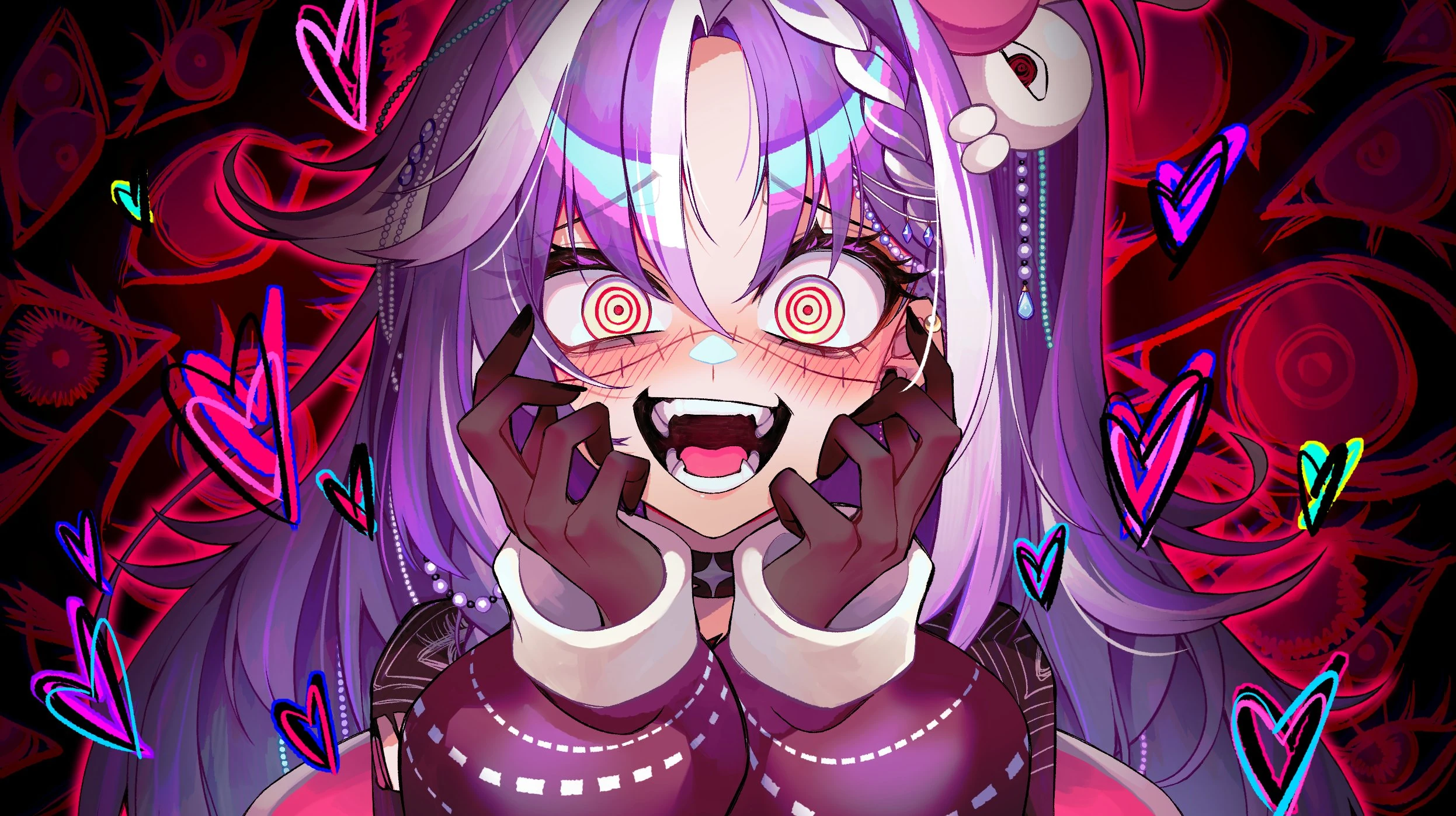 Aishite Aishite Aishite Illustration<br>by XEAPHER