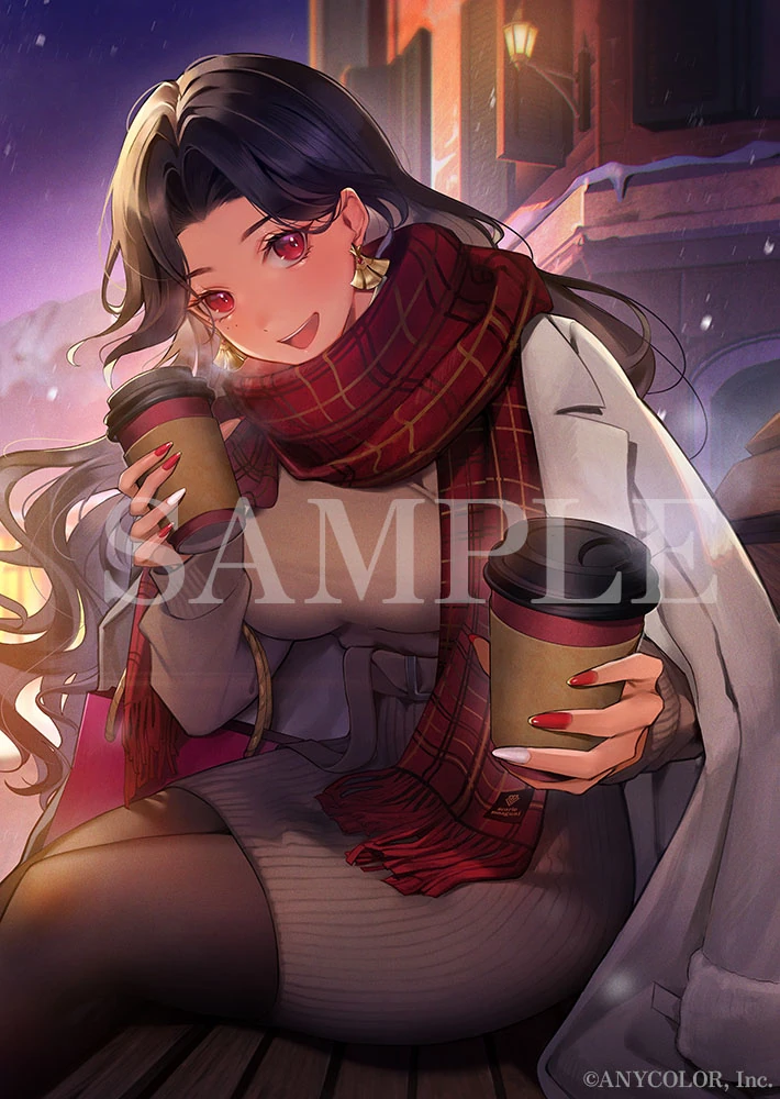 NIJISANJI Winter Date 2022 Illustration by RIZ3