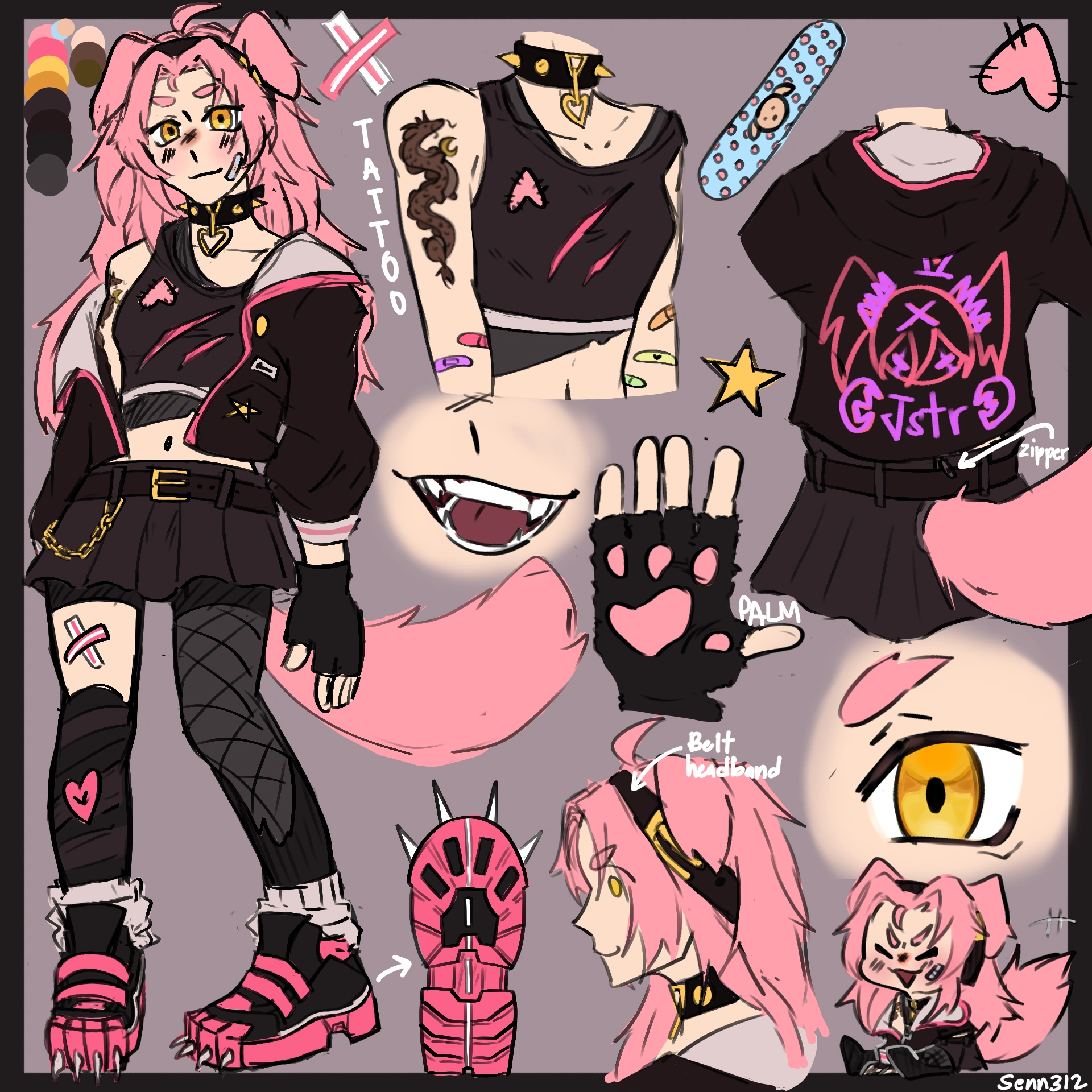 Reference sheet by senn312
