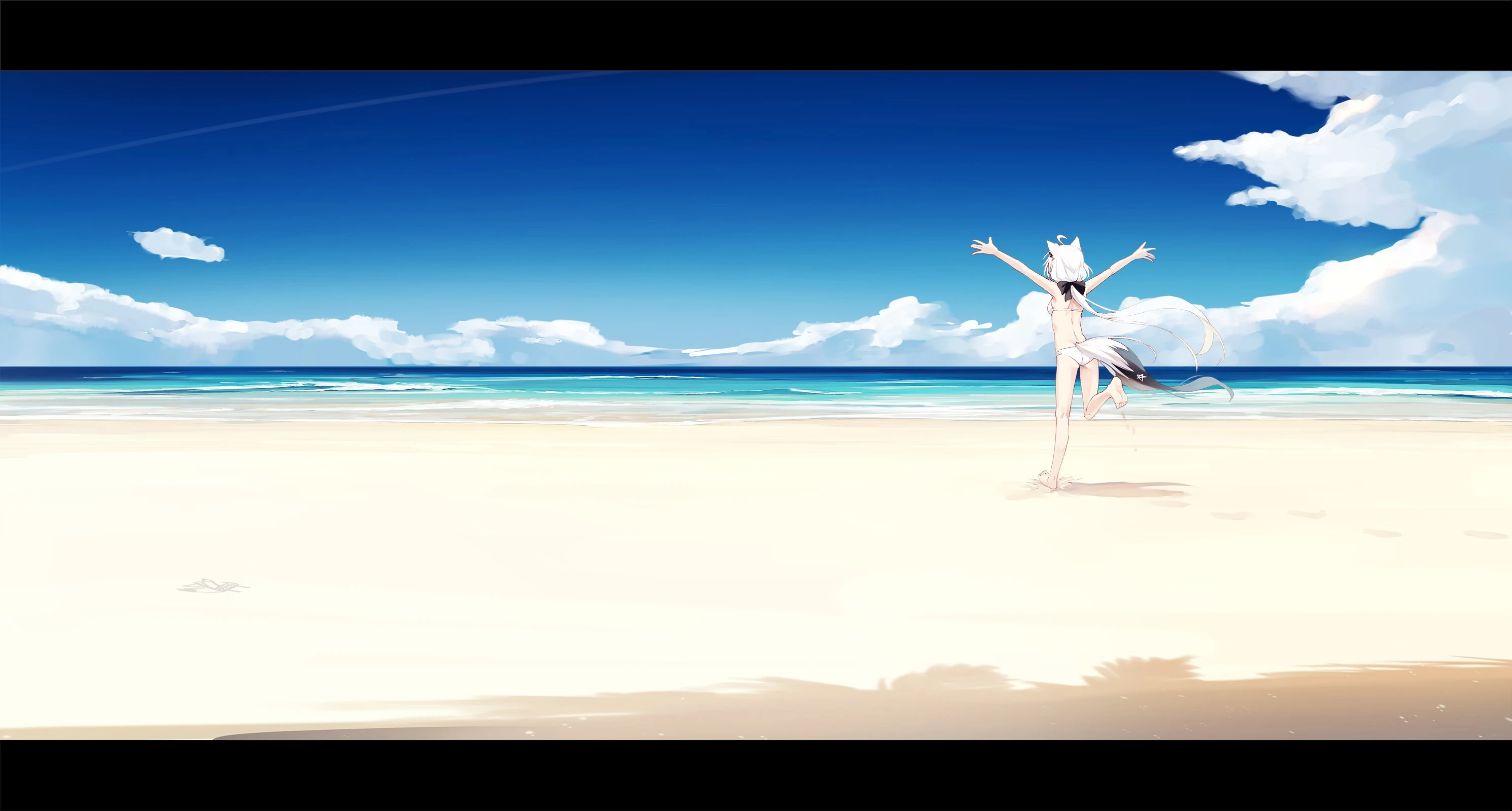 Fubuki at the Beach<br>by Nagishiro Mito