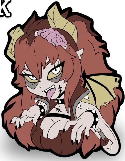Zombie Zentreya Pin by CalMoray