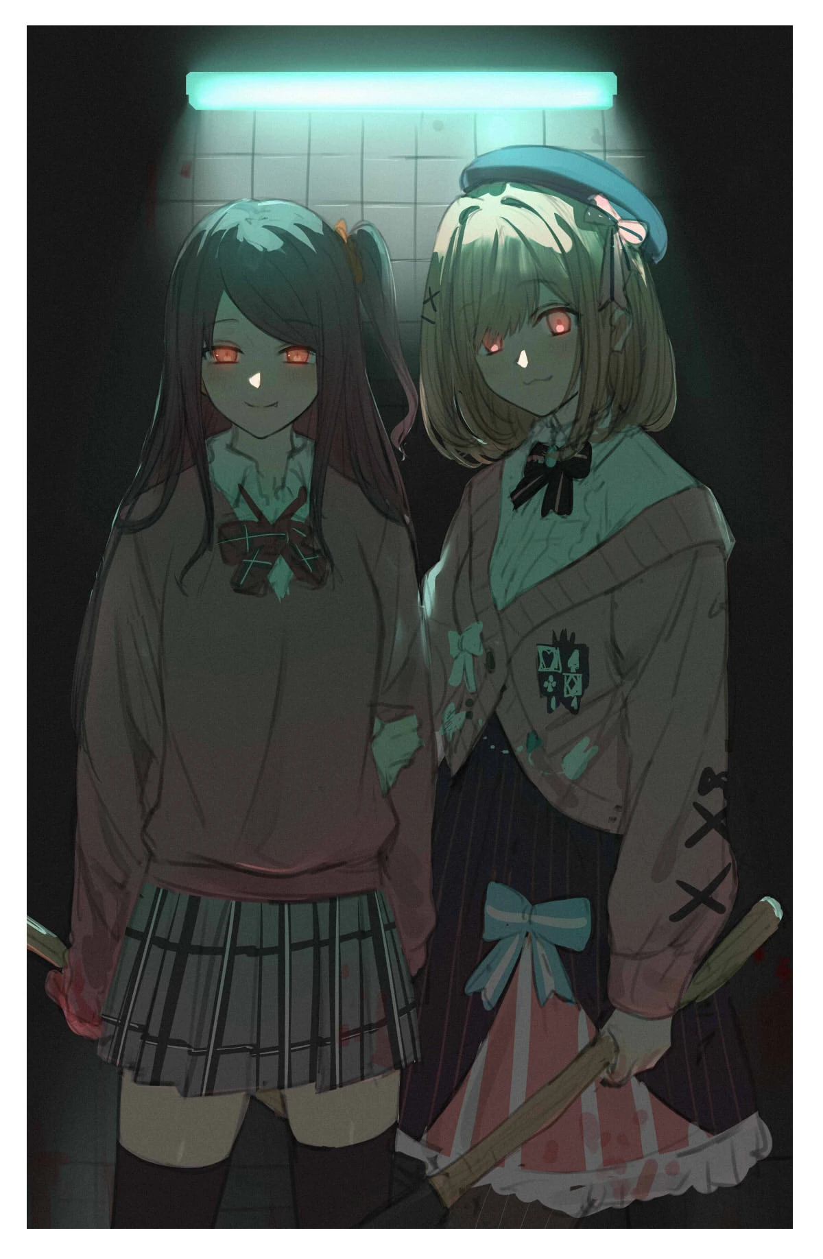 Akabane Youko and Suzuhara Lulu<br>by Issiki