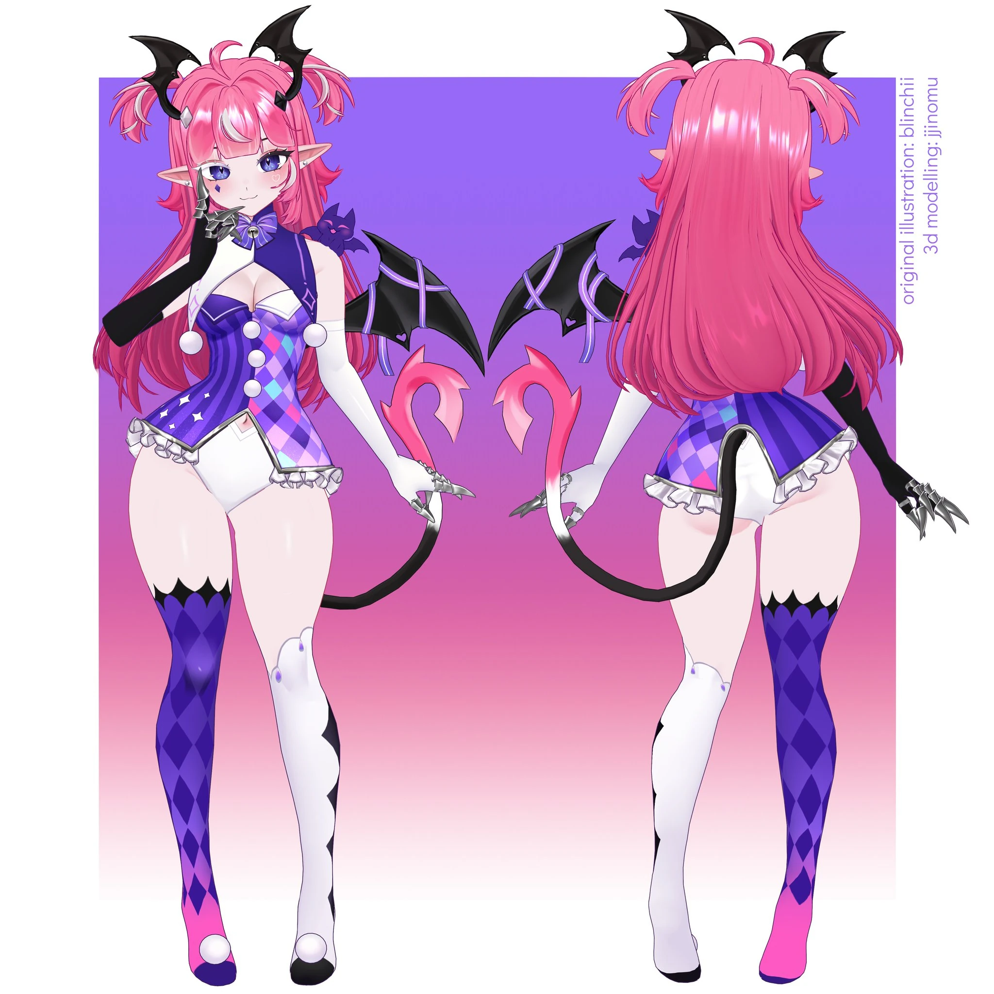 3D Model Character Sheet