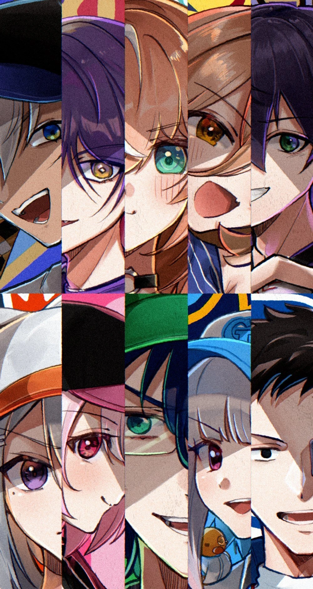 NIJISANJI Koshien 2023 Opening Cinematic Illustration by Hitobito
