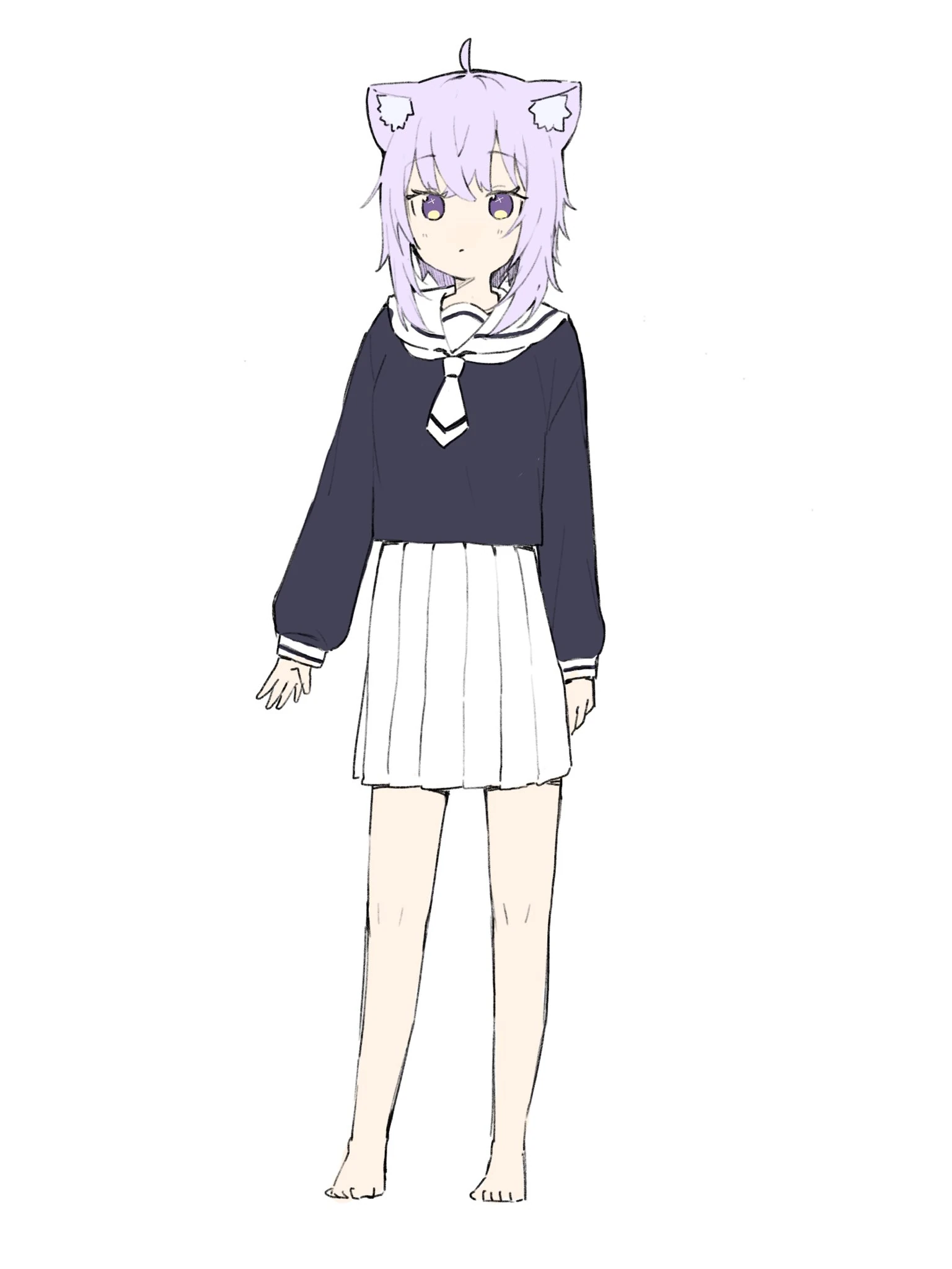 Serafuku Concept Illustration<br>by Ceramic06