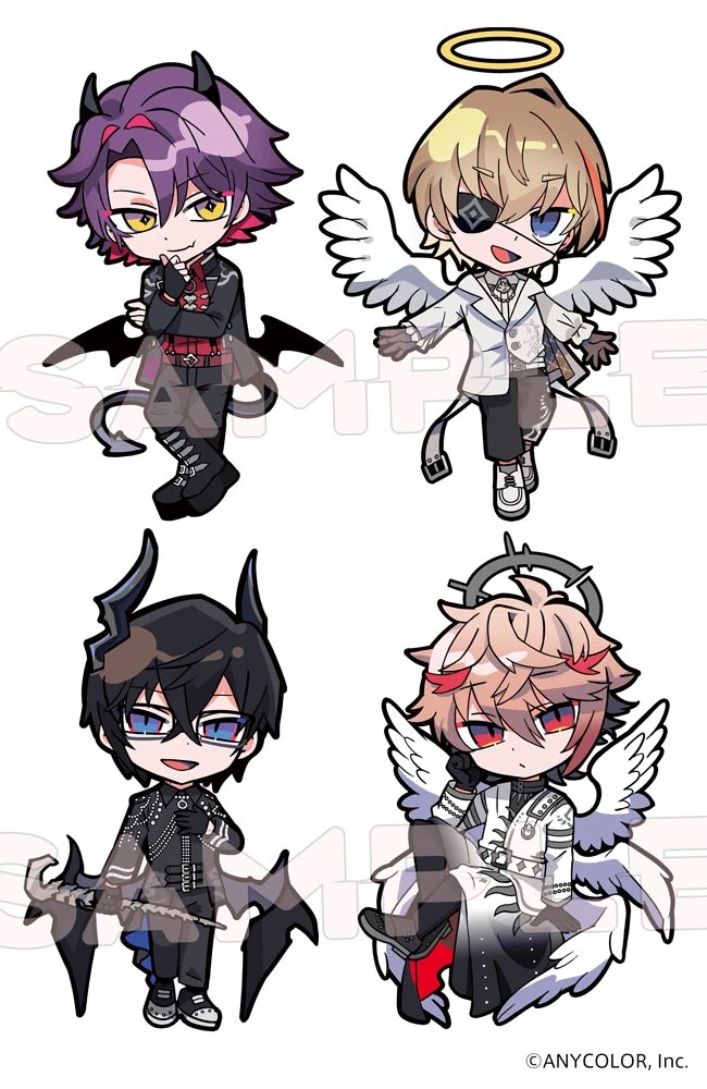 VOLTACTION Angel×Devil Goods Illustration (SD) by teracoot