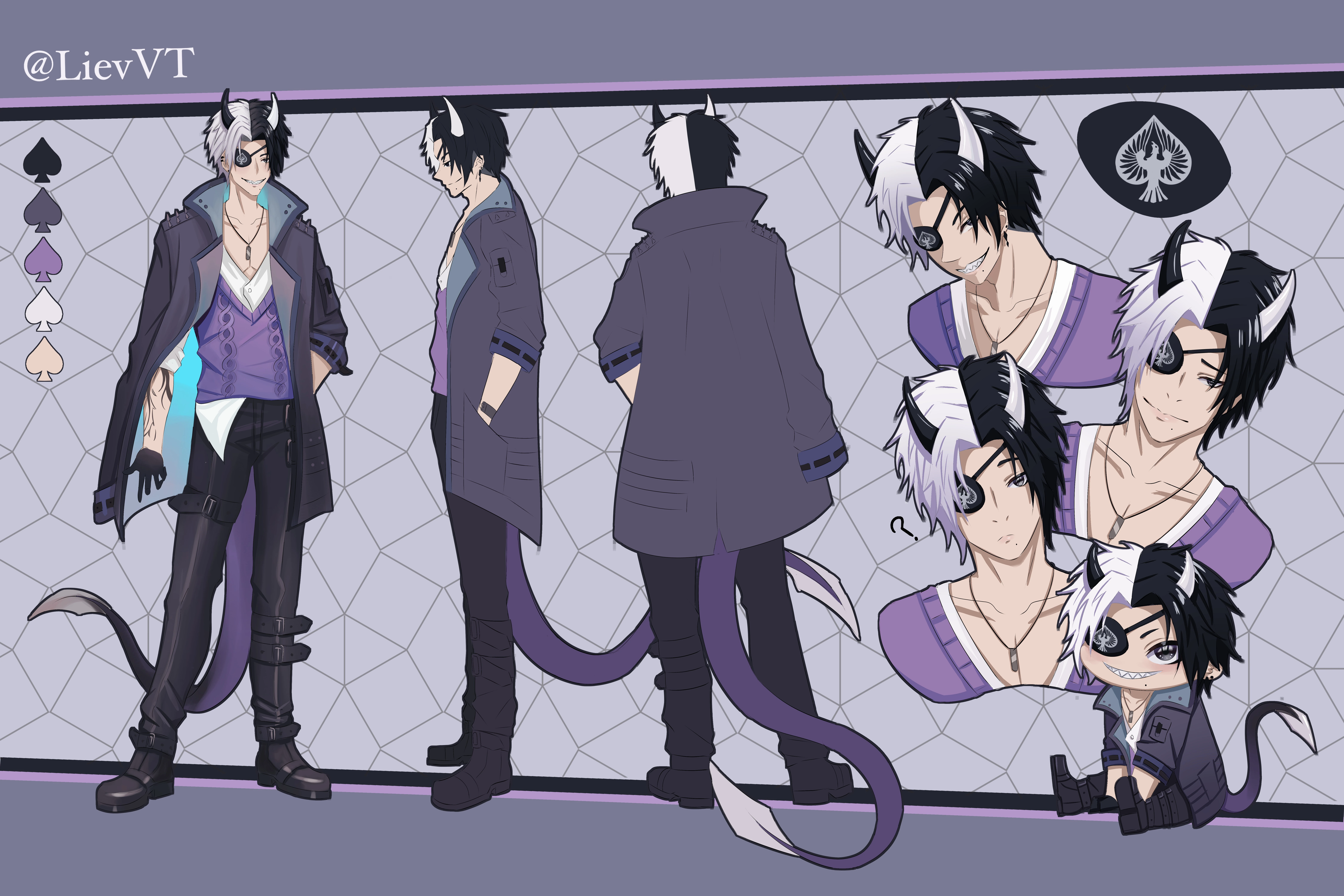 Liev's character sheet
