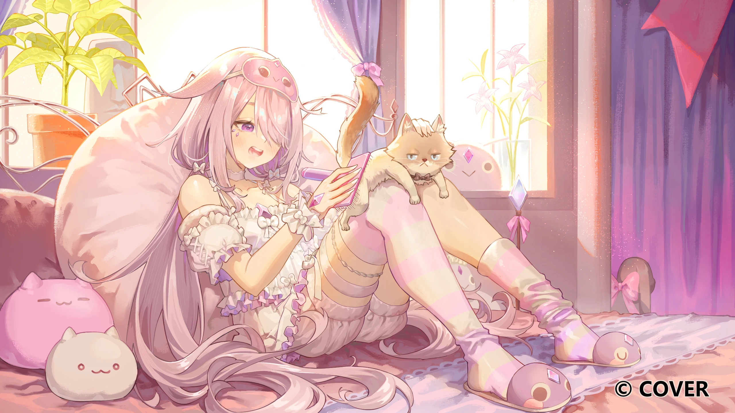 Pajama Art Flood Project Illustration by GreenTea