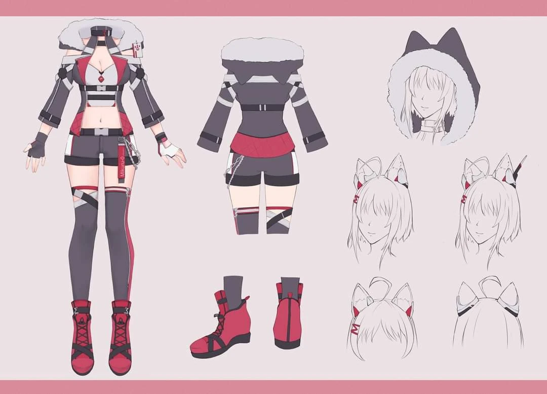Mikuru 2nd Alternate outfit designed