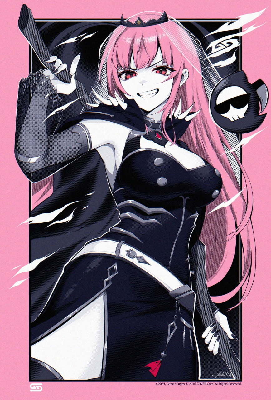 From Gamer Supps x hololive Collab Illustration by Yoclesh