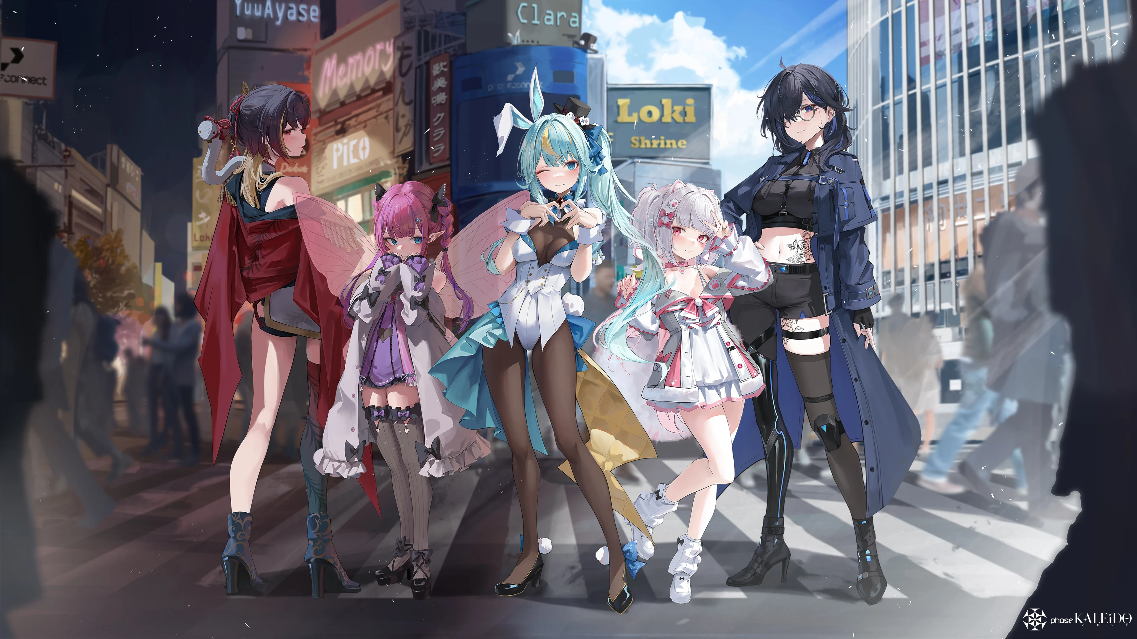 KALEiDO Debut Illustration