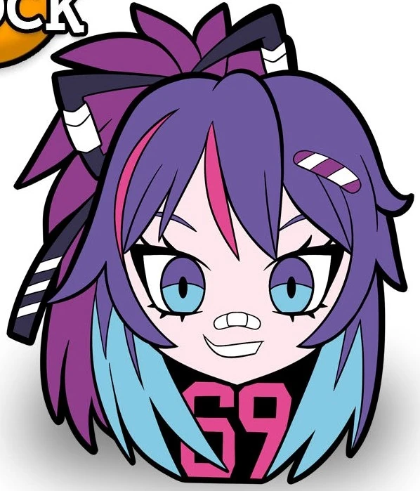 Projekt Melody - HEAD Pin by CalMoray