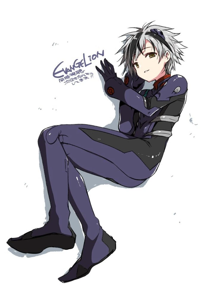 Evangelion Illustration<br>by Kamiyoshi Rika