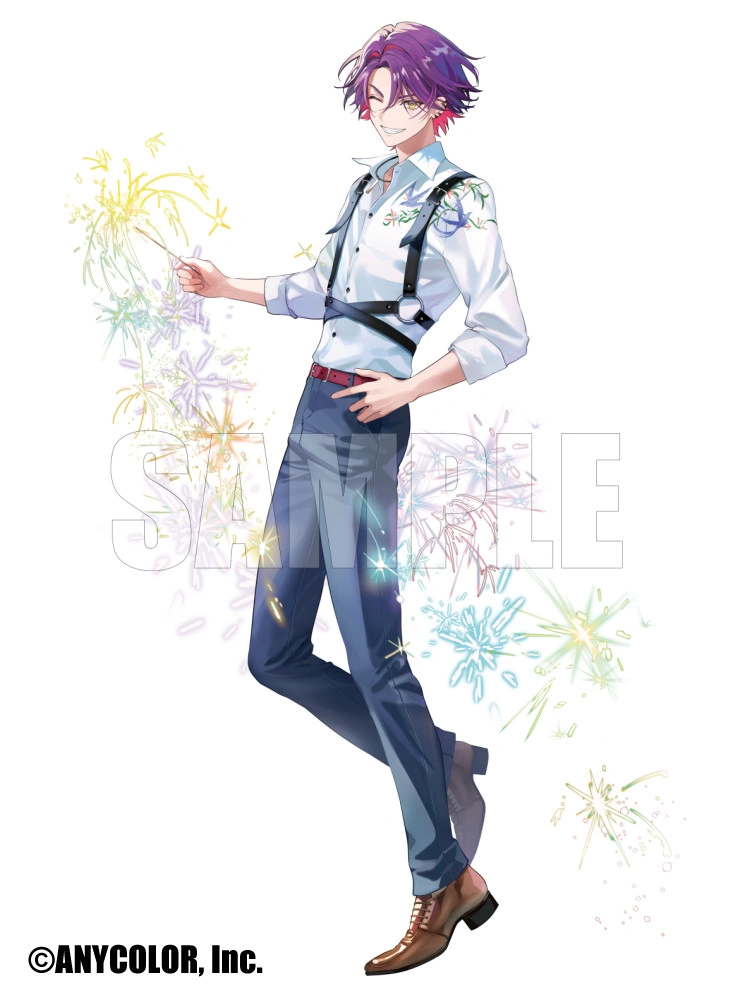 ART OF NIJISANJI Goods Illustration<br>by Komichi Sako