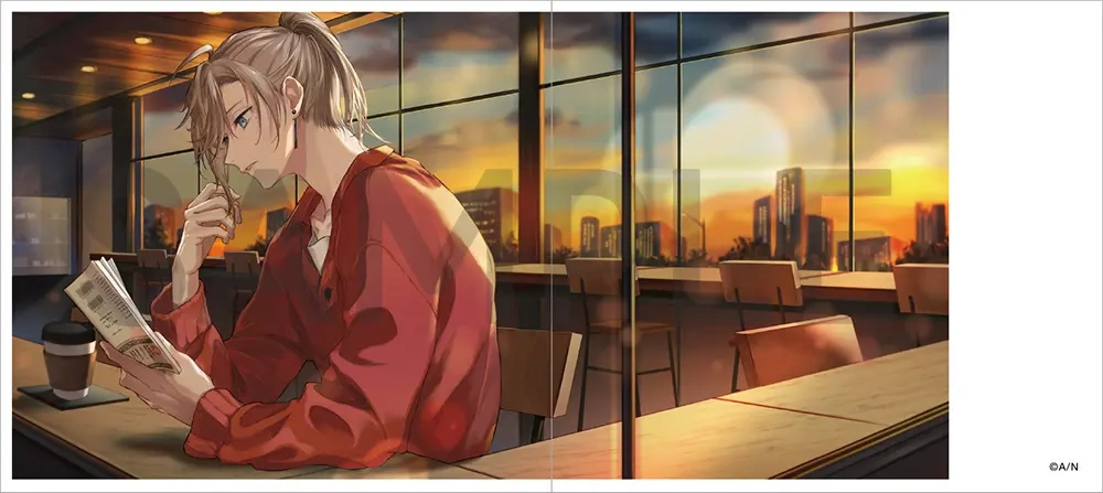 ChroNoiR 1st Mini Album "Promise" Bonus Illustration by woonak