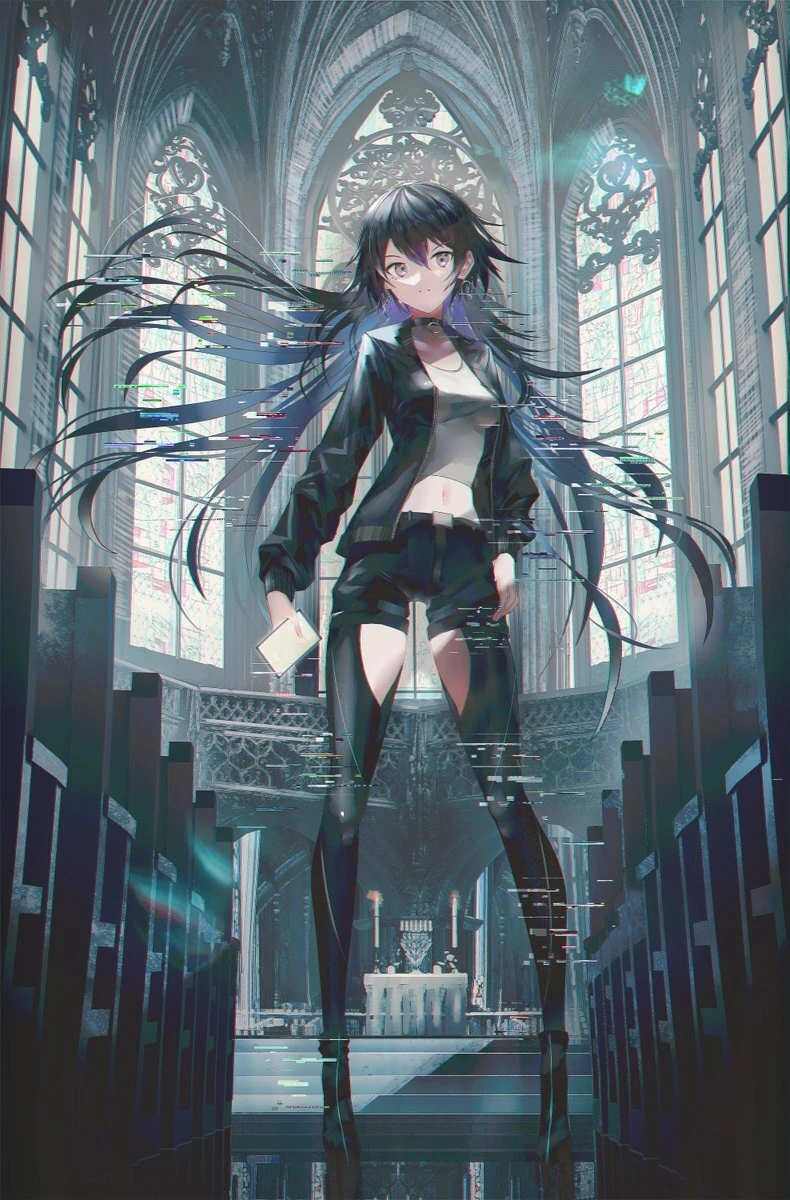 ｢Kamitsubaki City Under Construction｣ Illustration<br>by SWAV