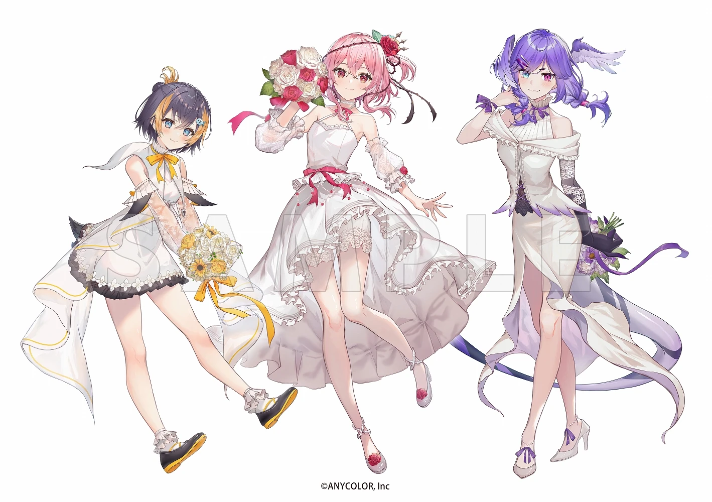 OBSYDIA 1st Anniversary Goods illustration by Ichikawa Haru
