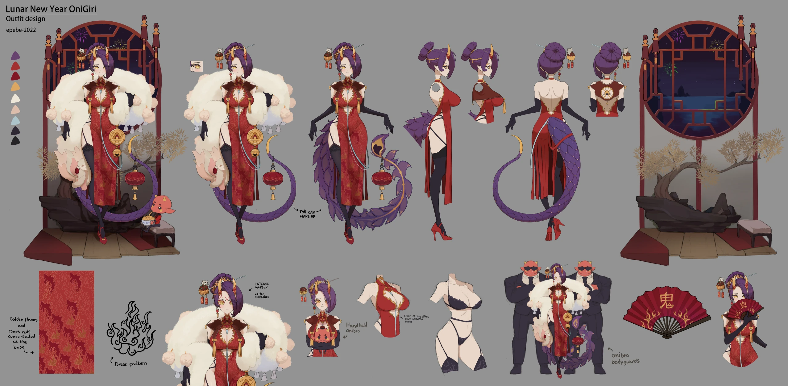 V3 Lunar New Year Outfit