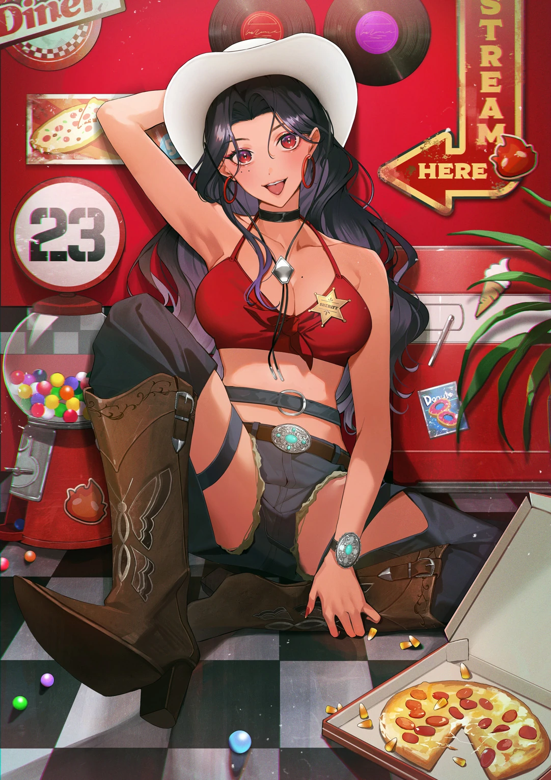 CHIC Artbook Cover Illustration by RIZ3