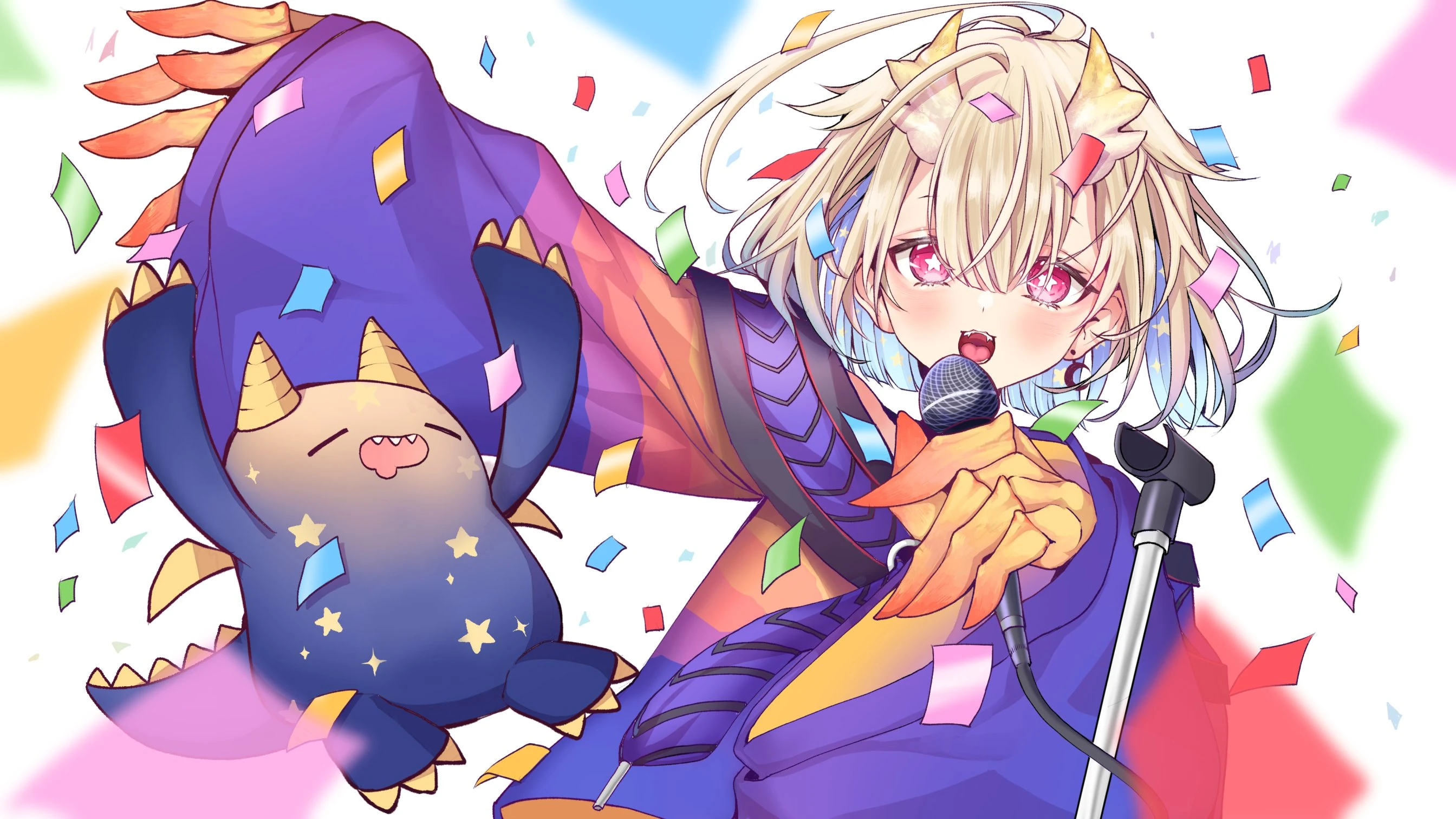 Utatane Nasa's birthday stream thumbnail