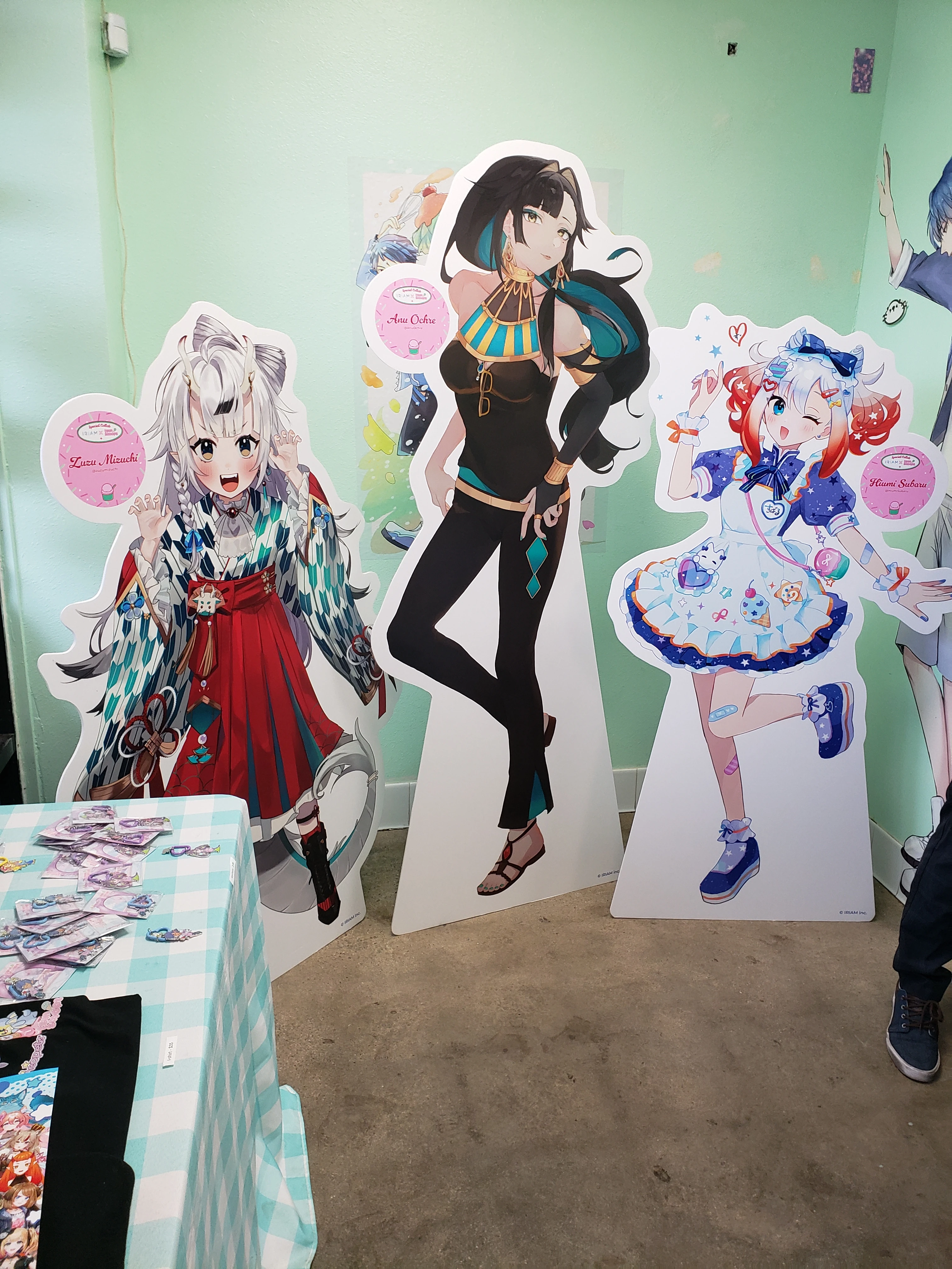 Zuzu's standee inside store