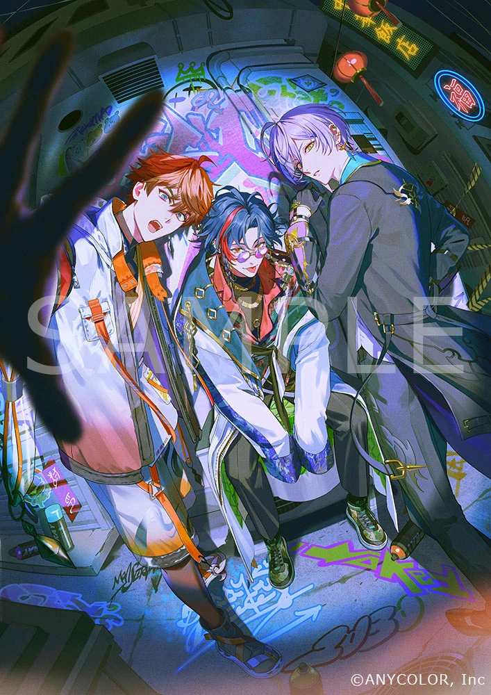Nighthawks Regular Album Illustration<br>by nanafuji
