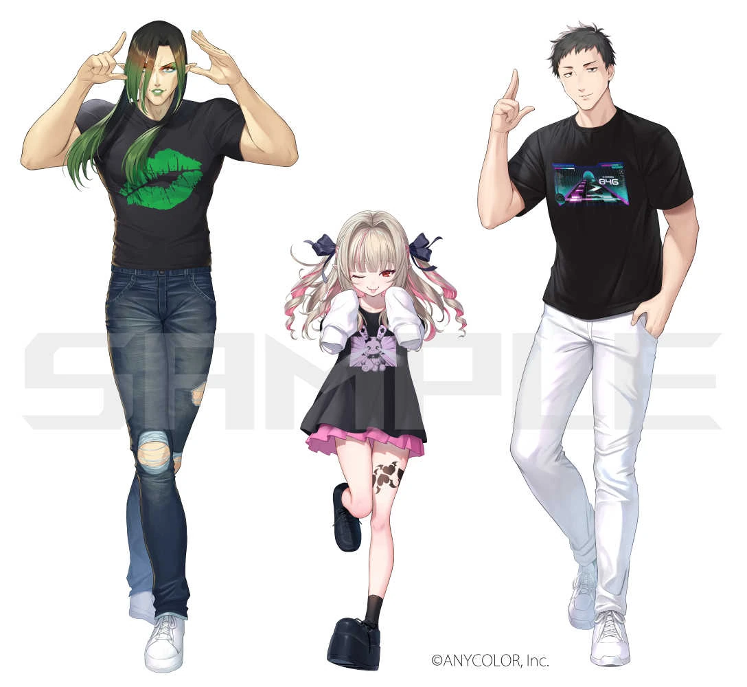 NIJI-T Goods Illustration by Mata Nonki