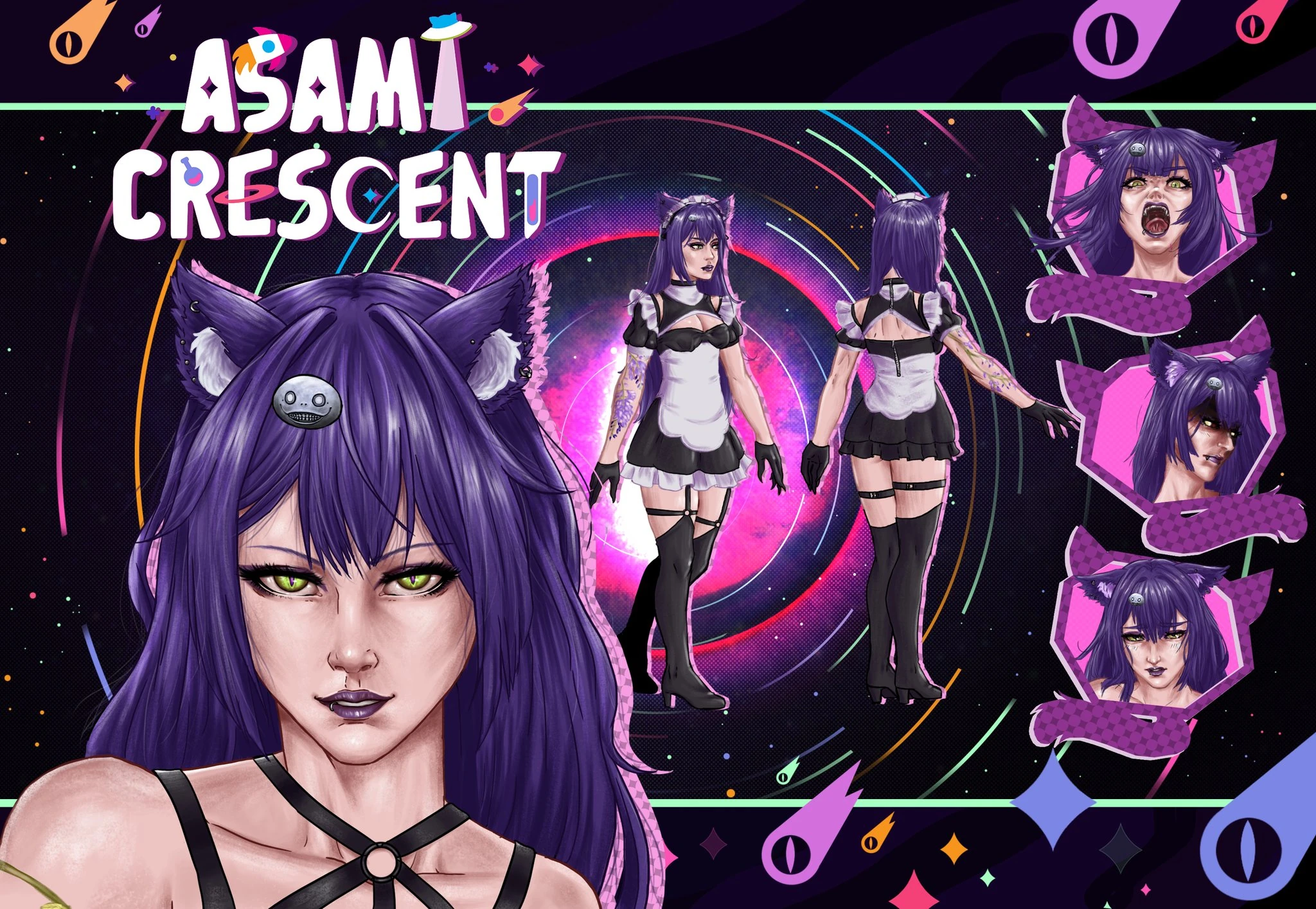 Reference Sheet by Iz'abee
