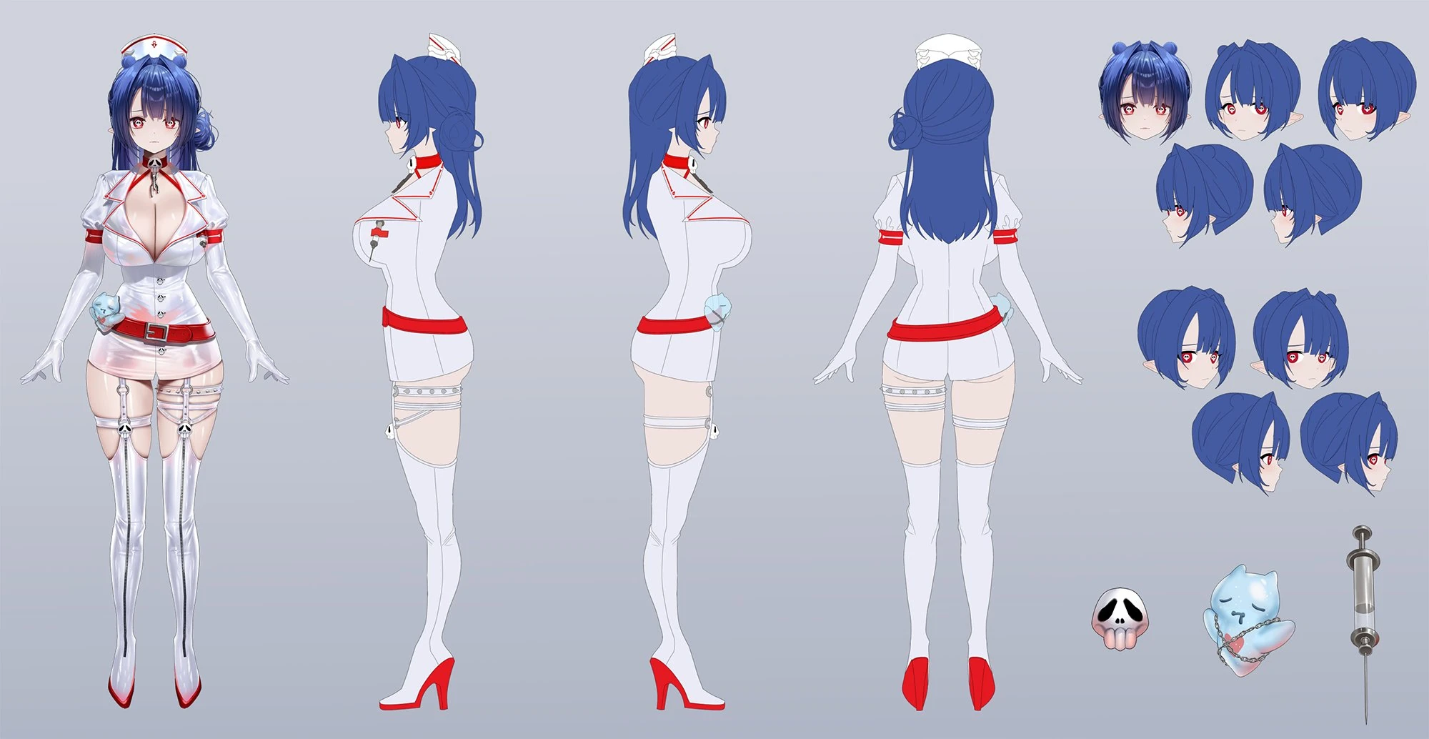 Haunted Nurse Reference Sheet