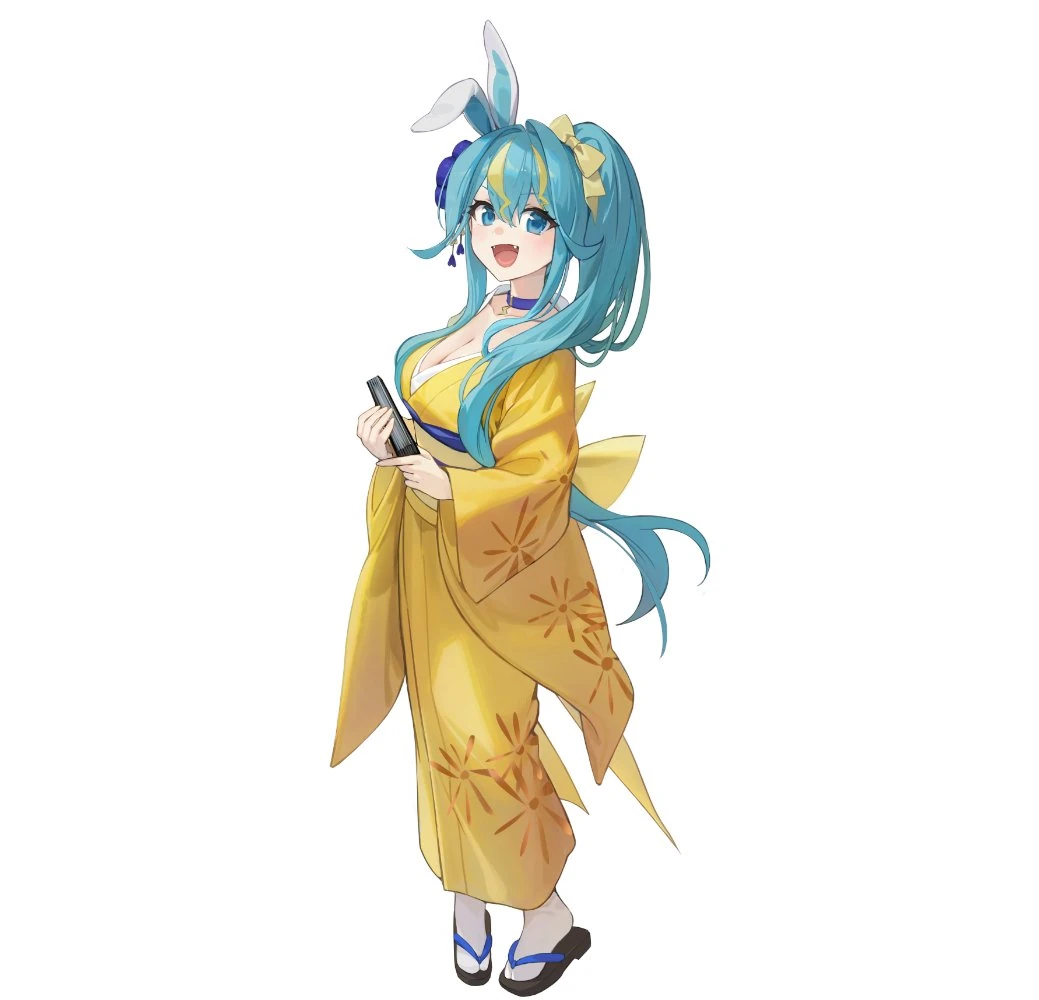 Kaminari Clara Kimono Illustration