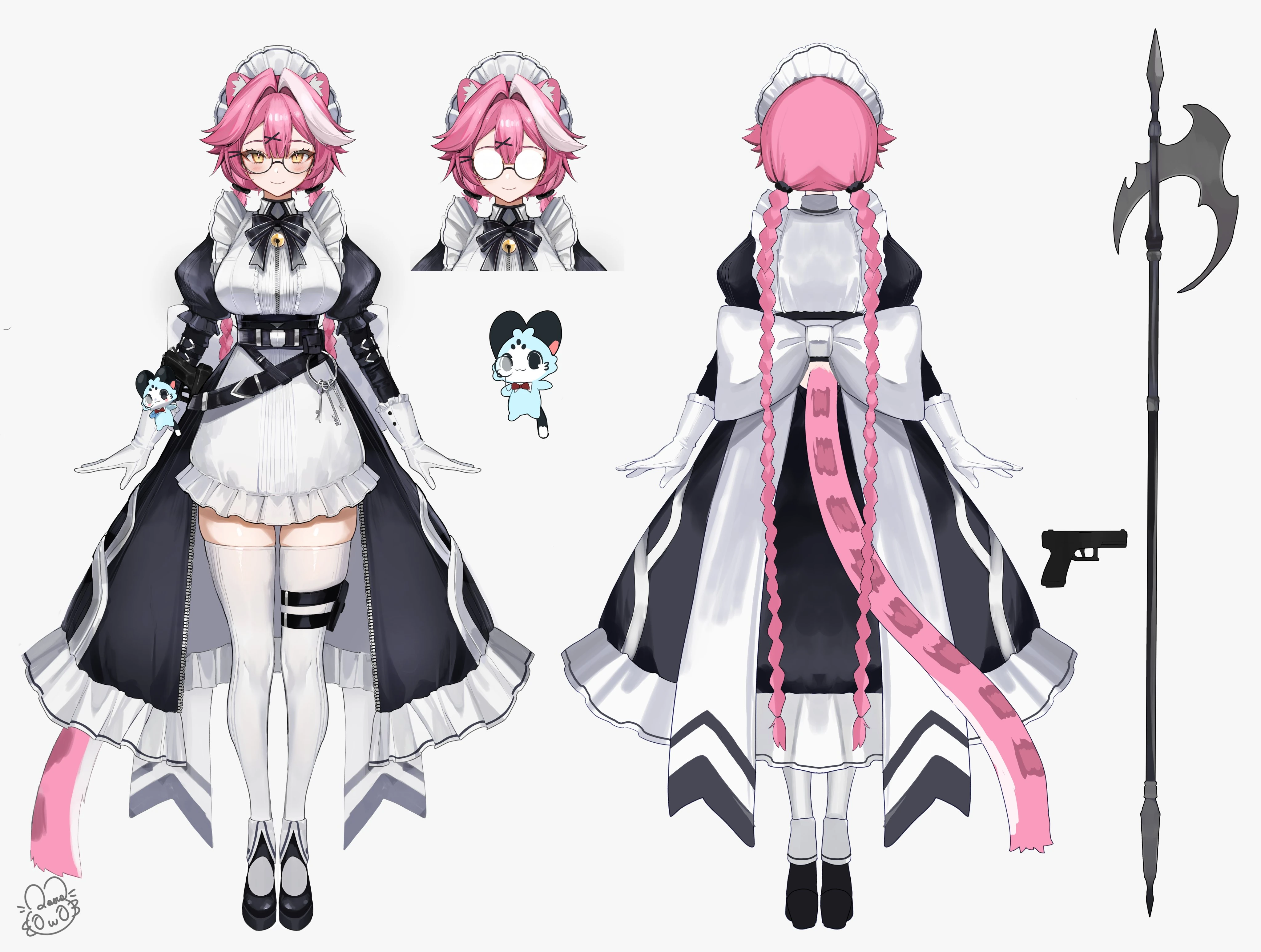 Battle Maid Costume Design<br>by Raora Panthera