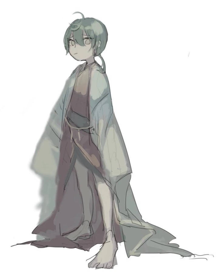 by V