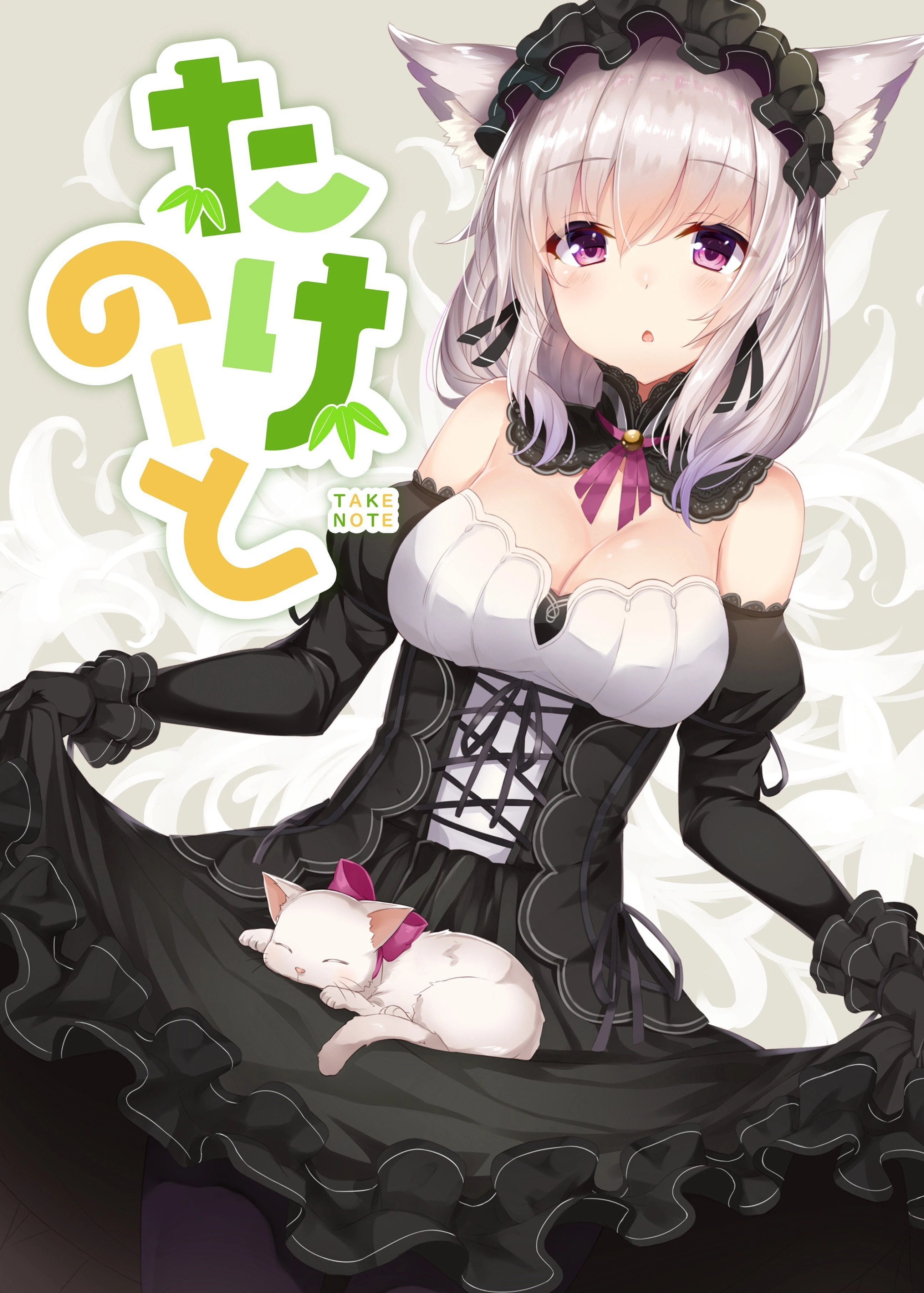 Takenote Artbook Cover Illustration