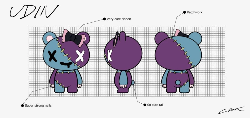 Udin Design Sheet<br>by LAM