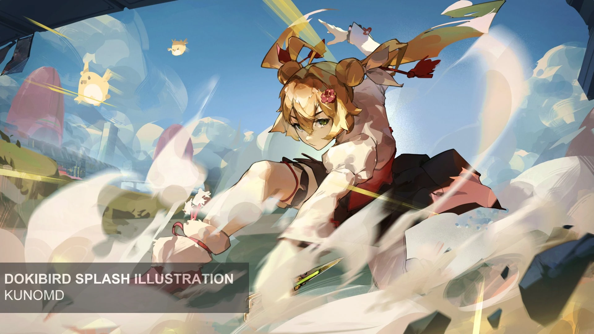 Bounty Hunter Debut Video Splash Art by kuno