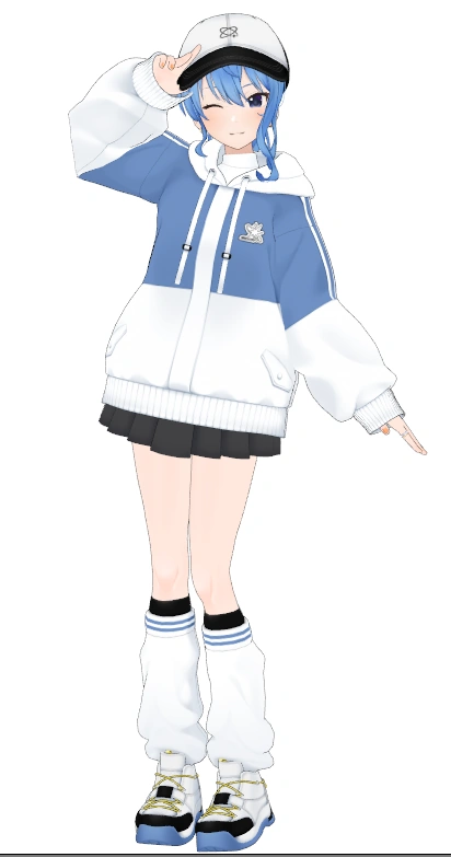 Casual 3D Costume in VRChat