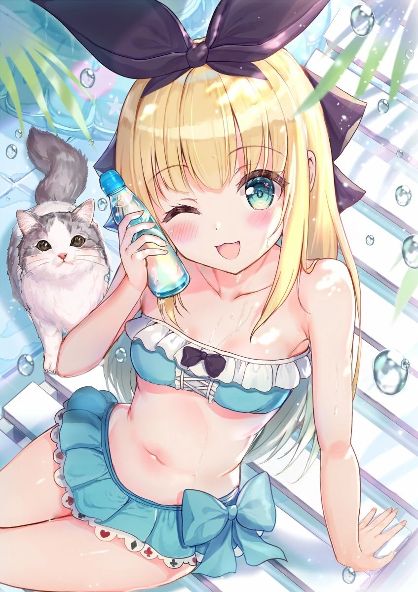 Alice in a Swimsuit by Akabane