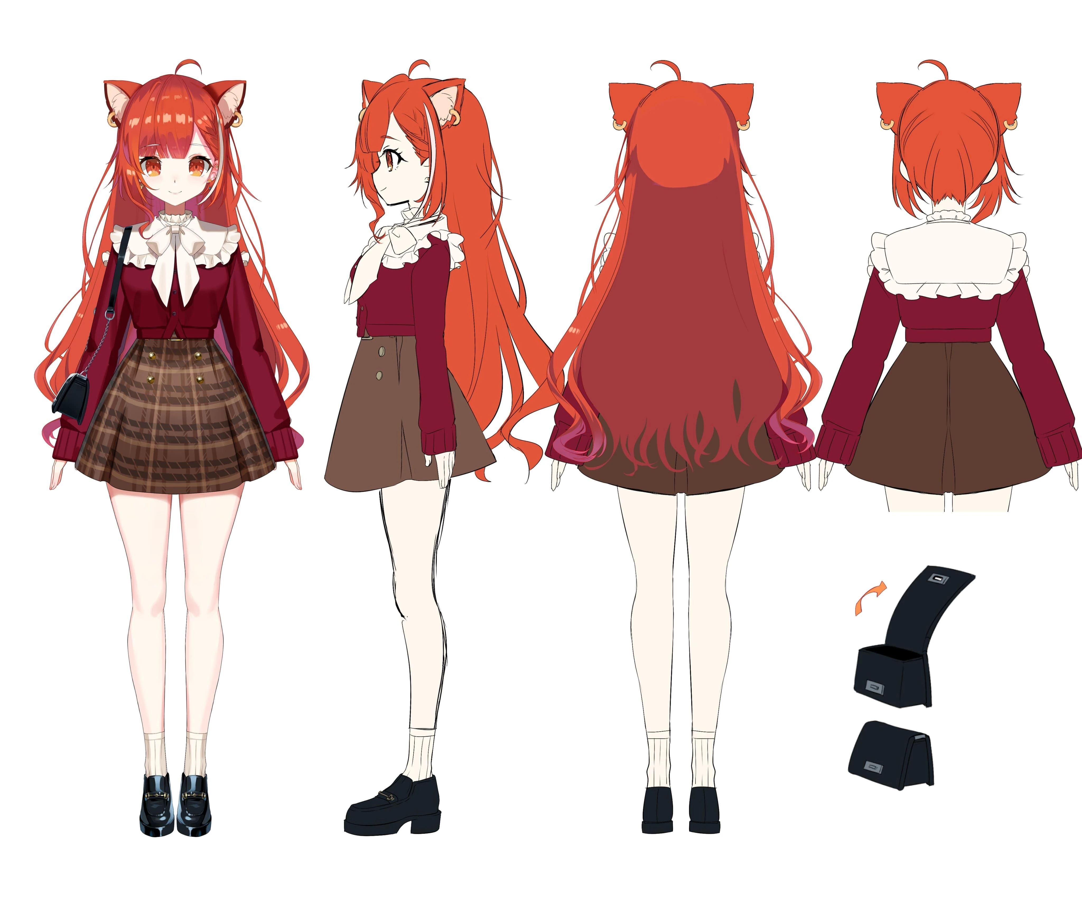 Casual Outfit Reference Sheet