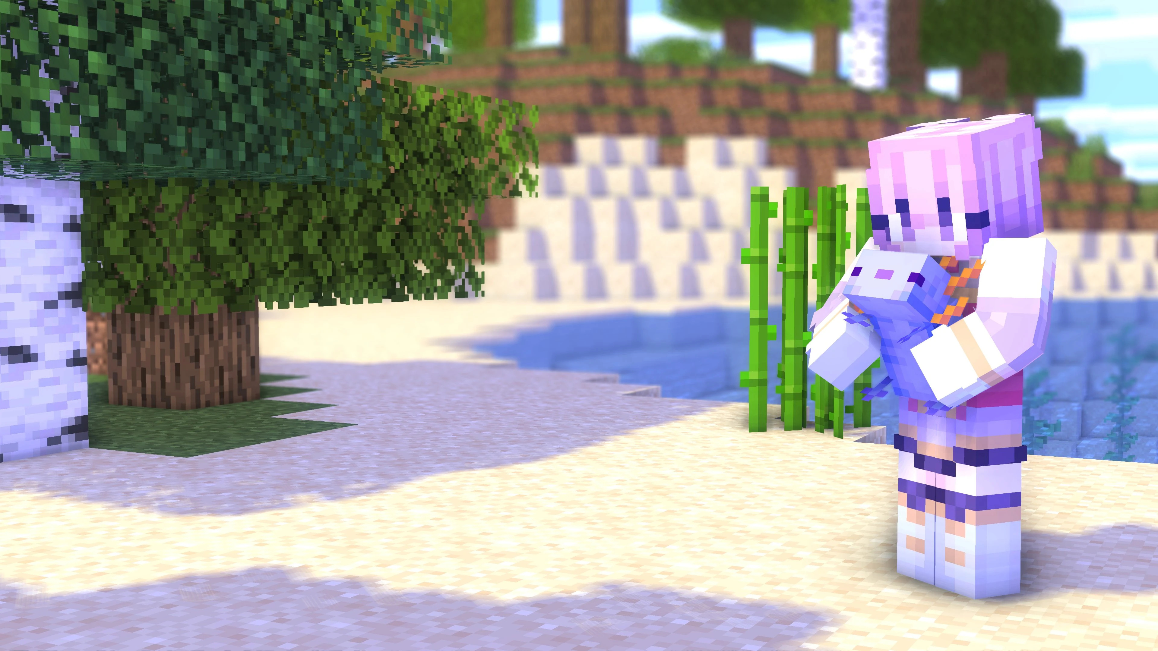 Yume minecraft art by Resty @RestyMMD