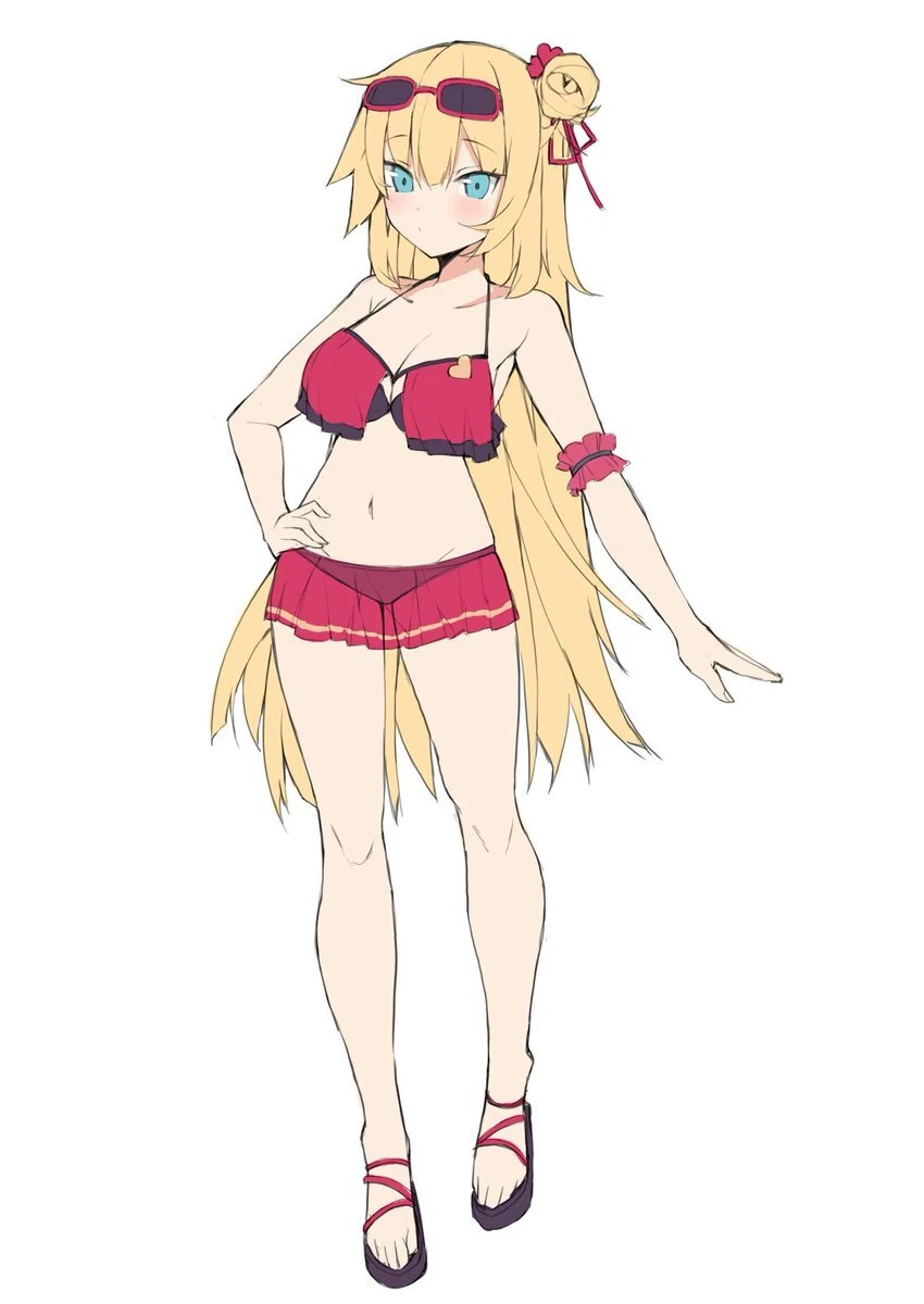 Swimsuit Concept Illustration<br>by HaruYuki
