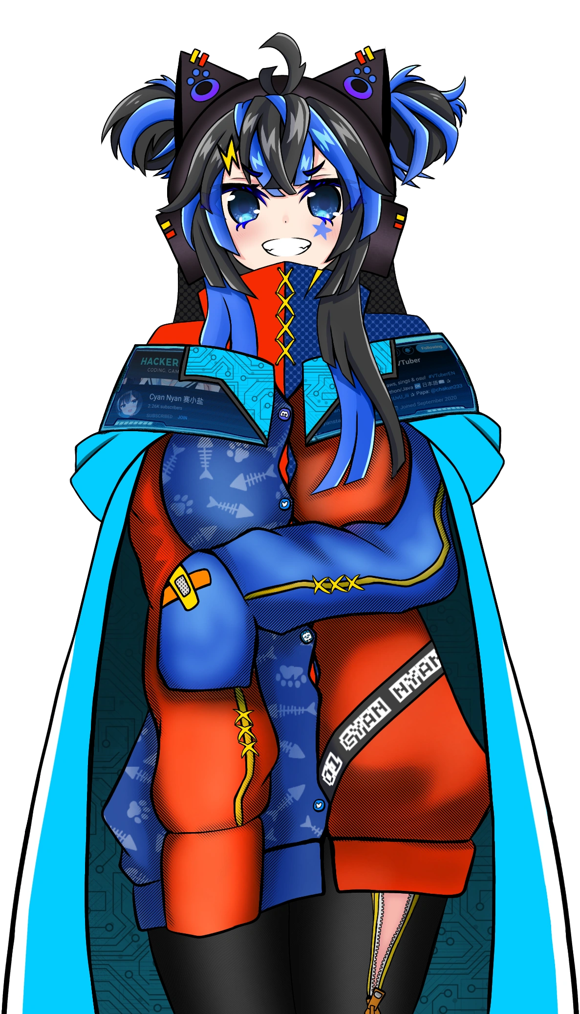 Cyan lord by cheekychimu