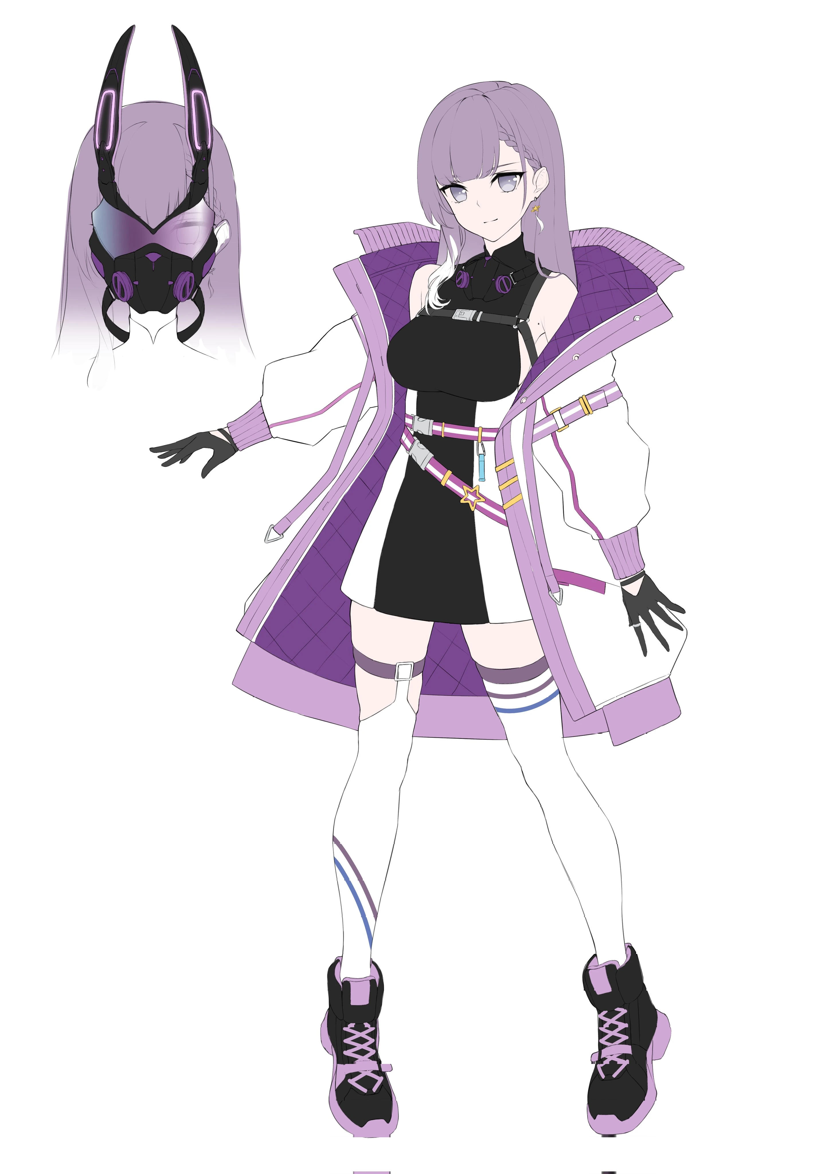 Character design sheet<br>by Nabs