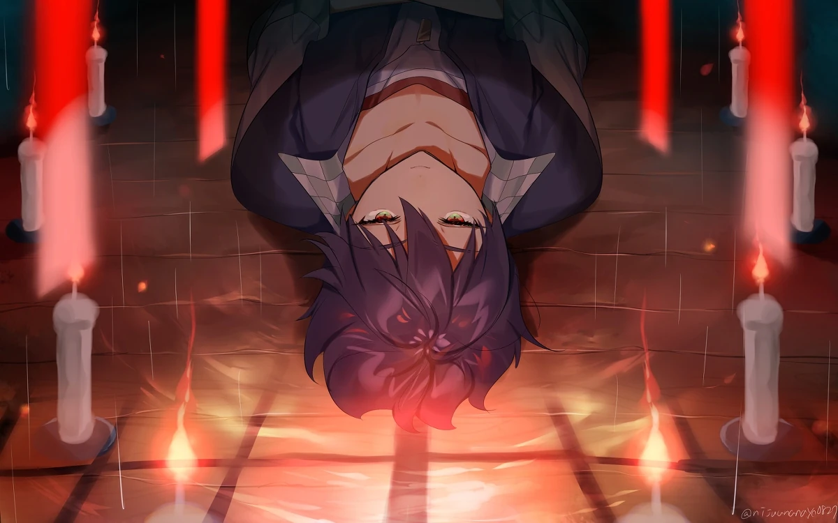Shadow Corridor Illustration<br>by Ninahachi