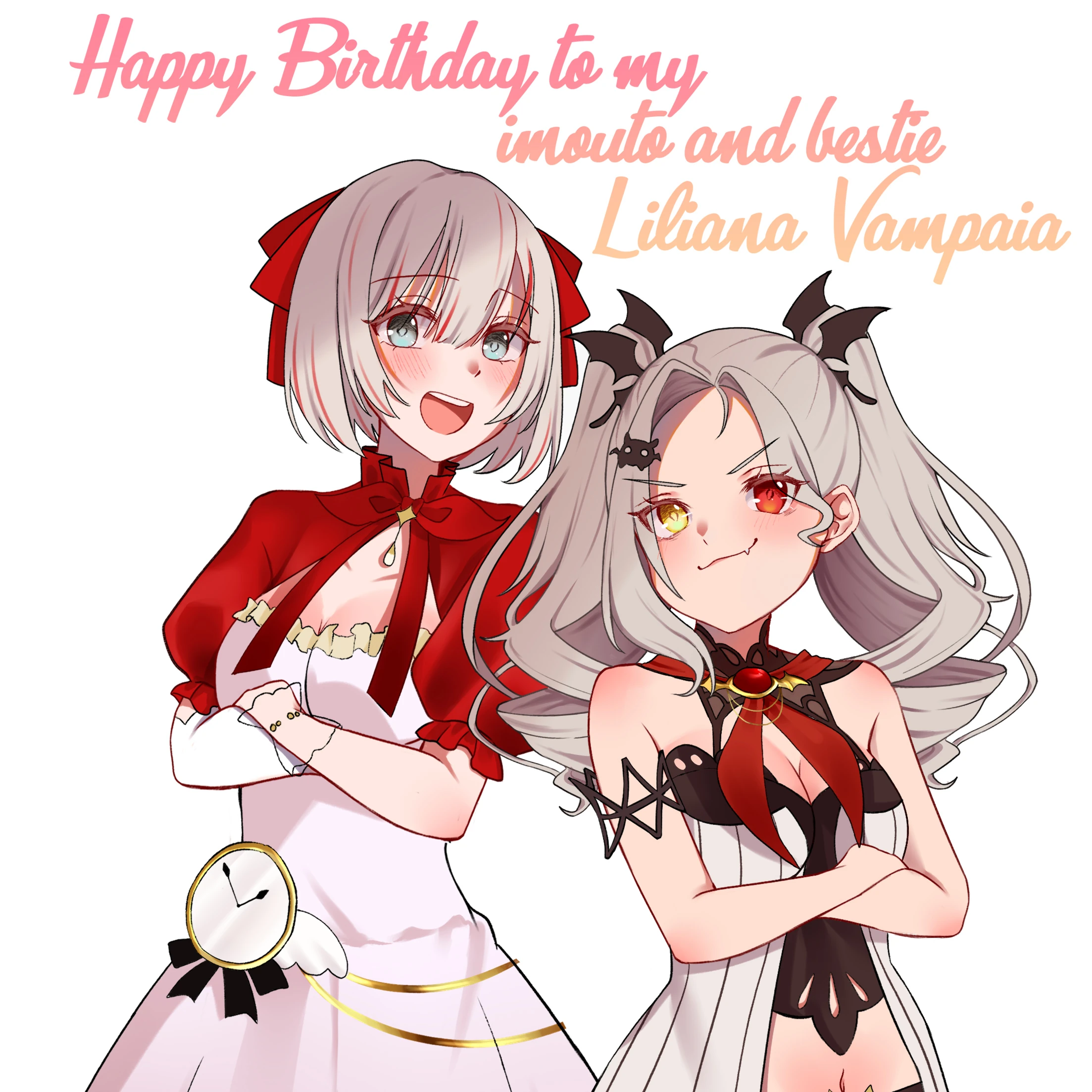 Happy birthday by Aozora Kurumi - Commissioned art drawn by Buranku