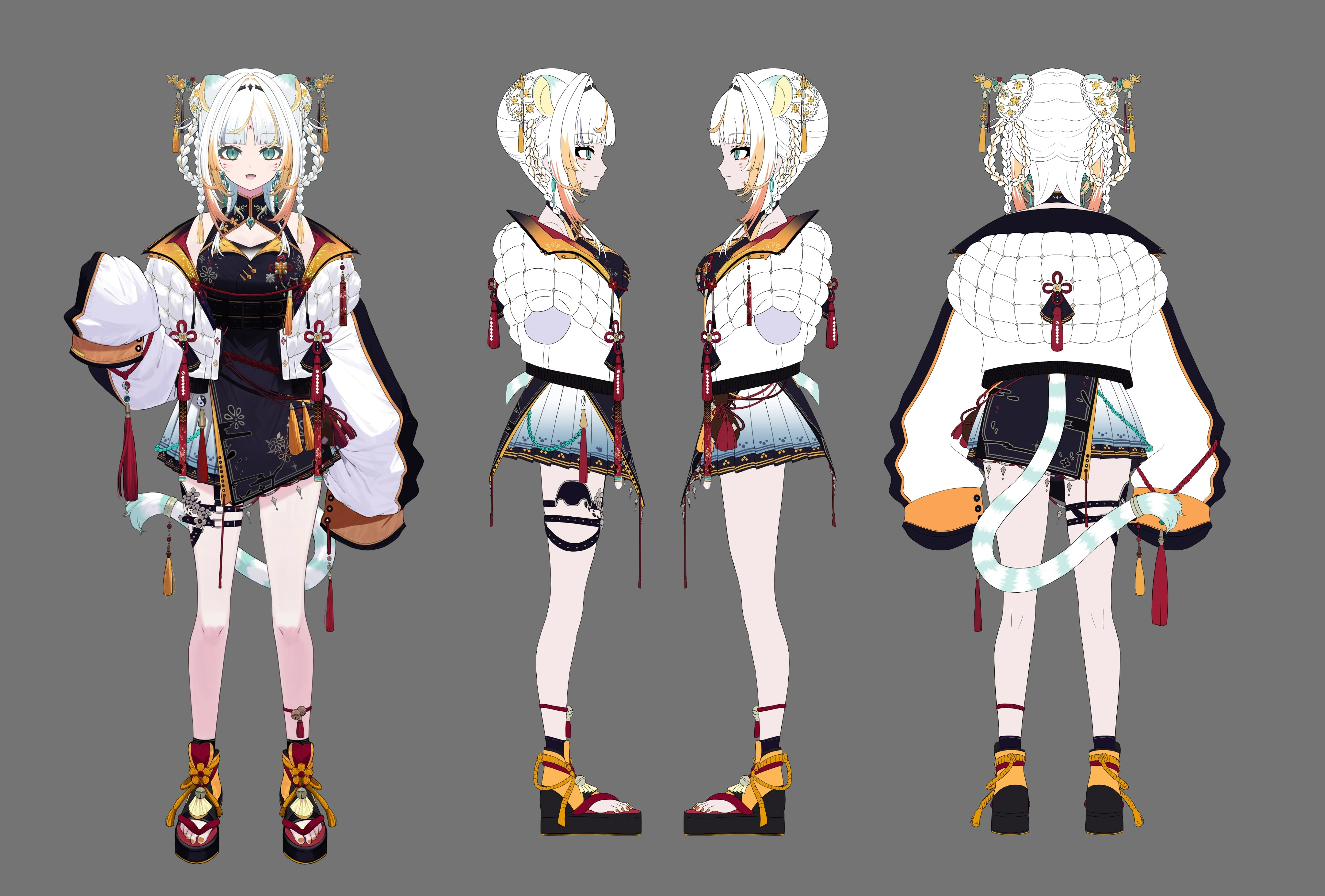 Reference sheet (jacket on)