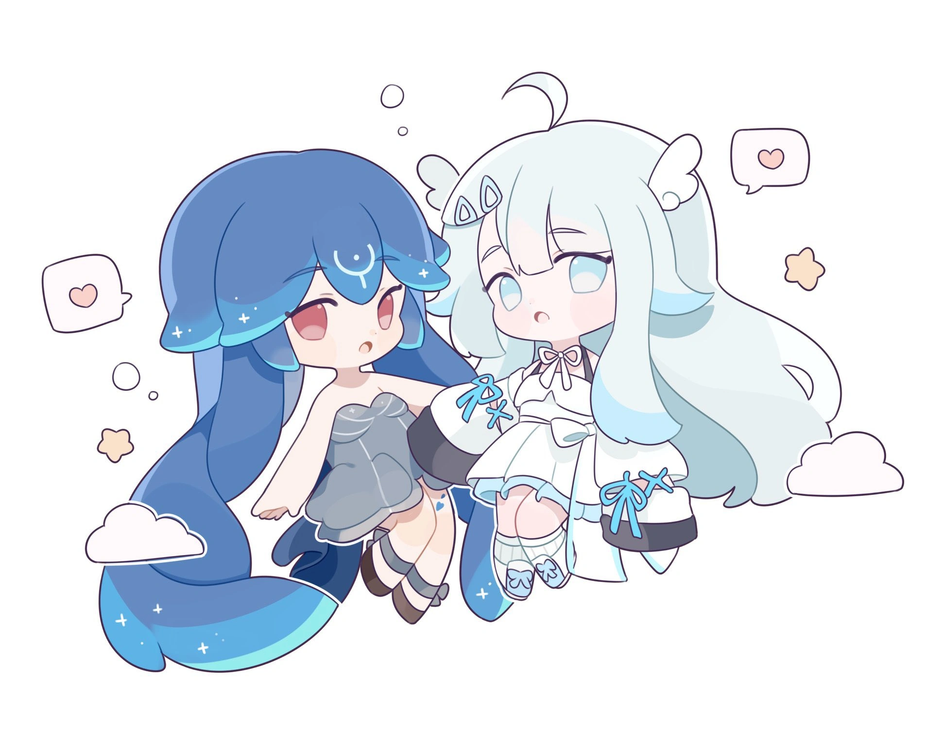 uto and bao by meelaffs (commissioned by bao)