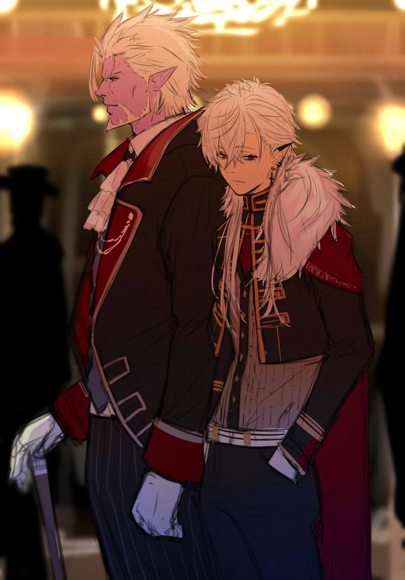 Gilzaren III and Kuzuha by Issiki