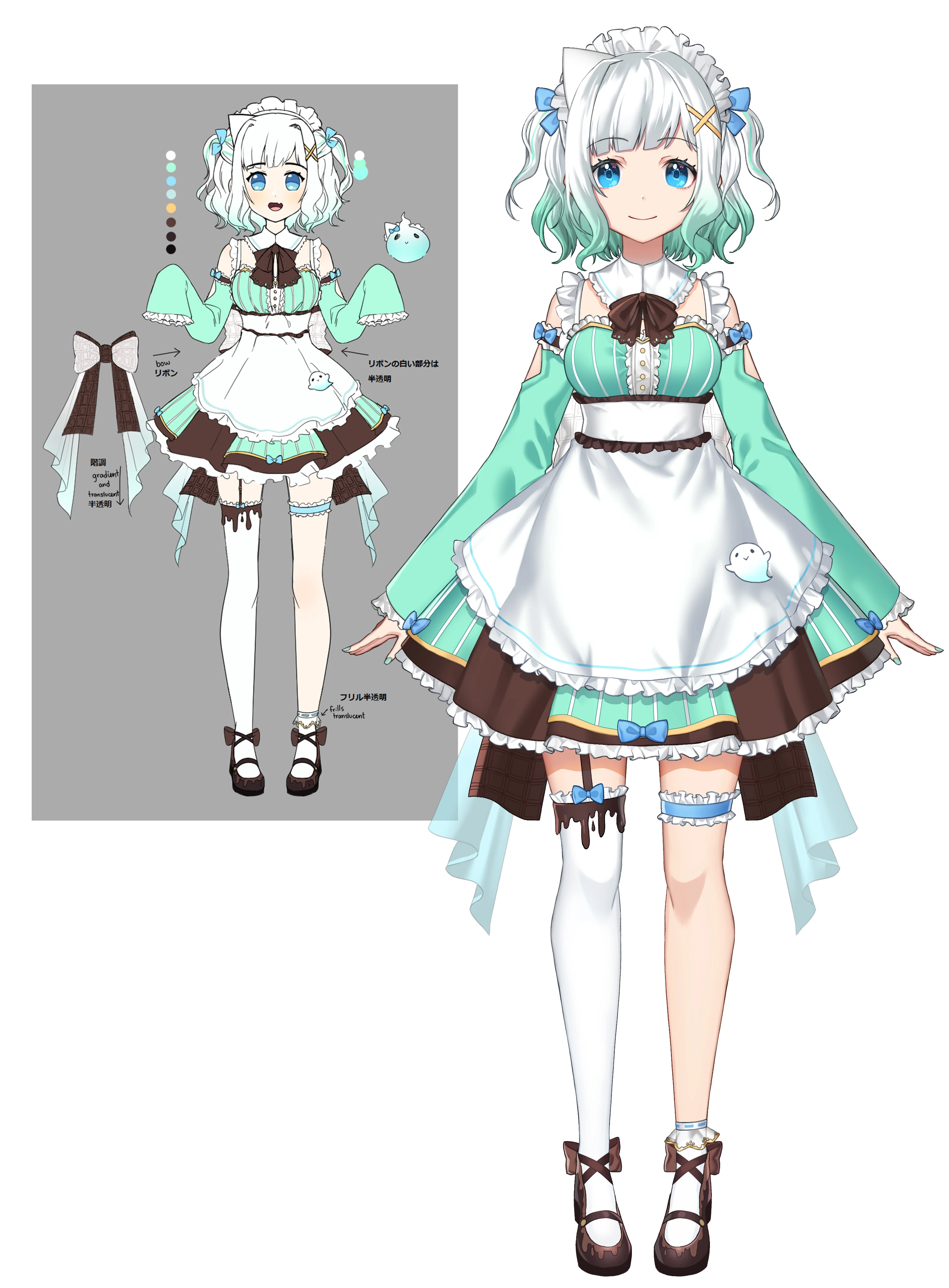 Full Body with final design by Maia
