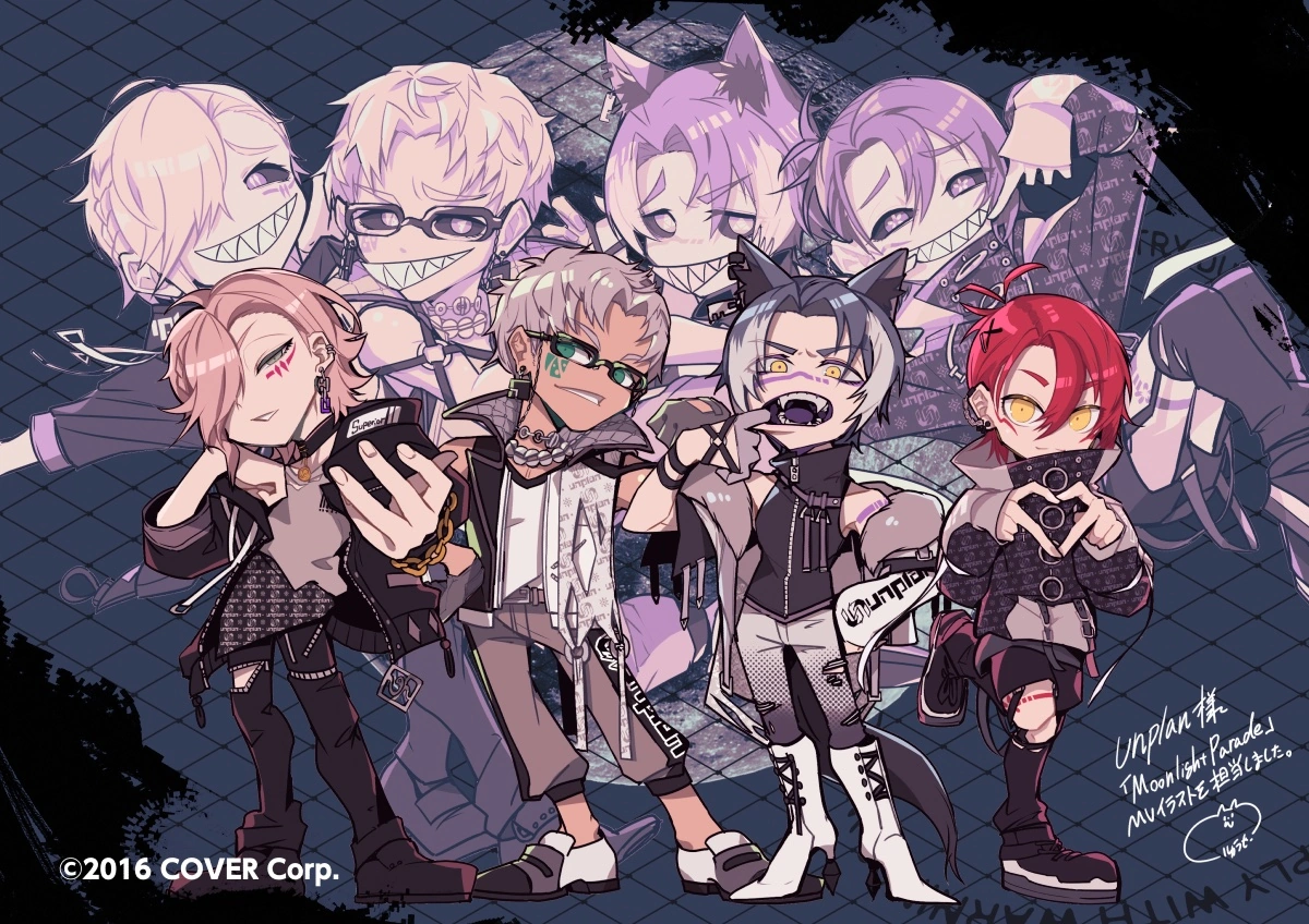Moonlight Parade MV Illustration by Ryusei